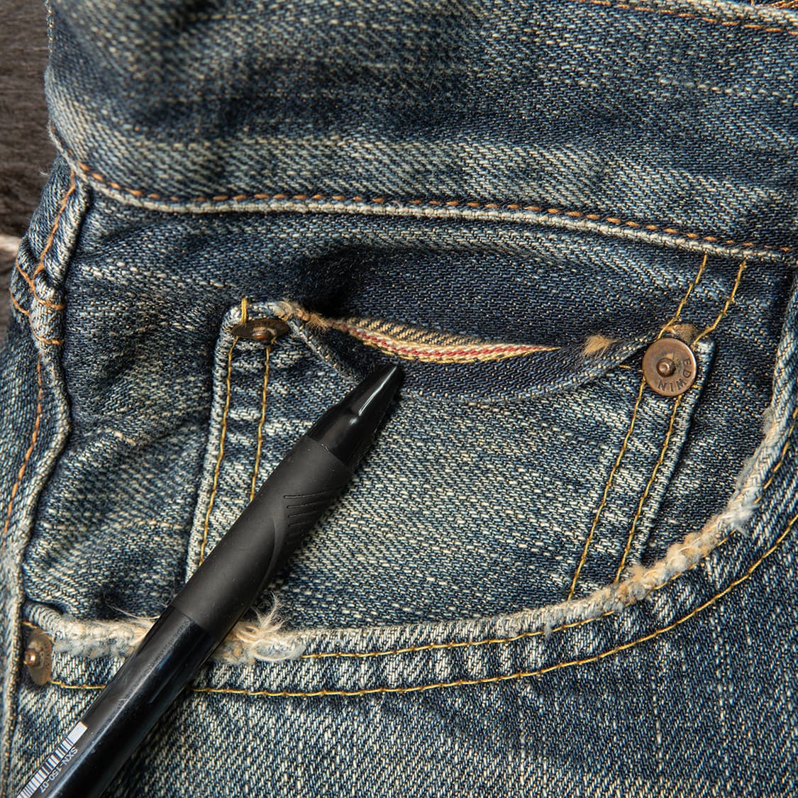 [33] 00s 에드윈 505zx 셀비지 데님팬츠 MB-1374 상품이미지3