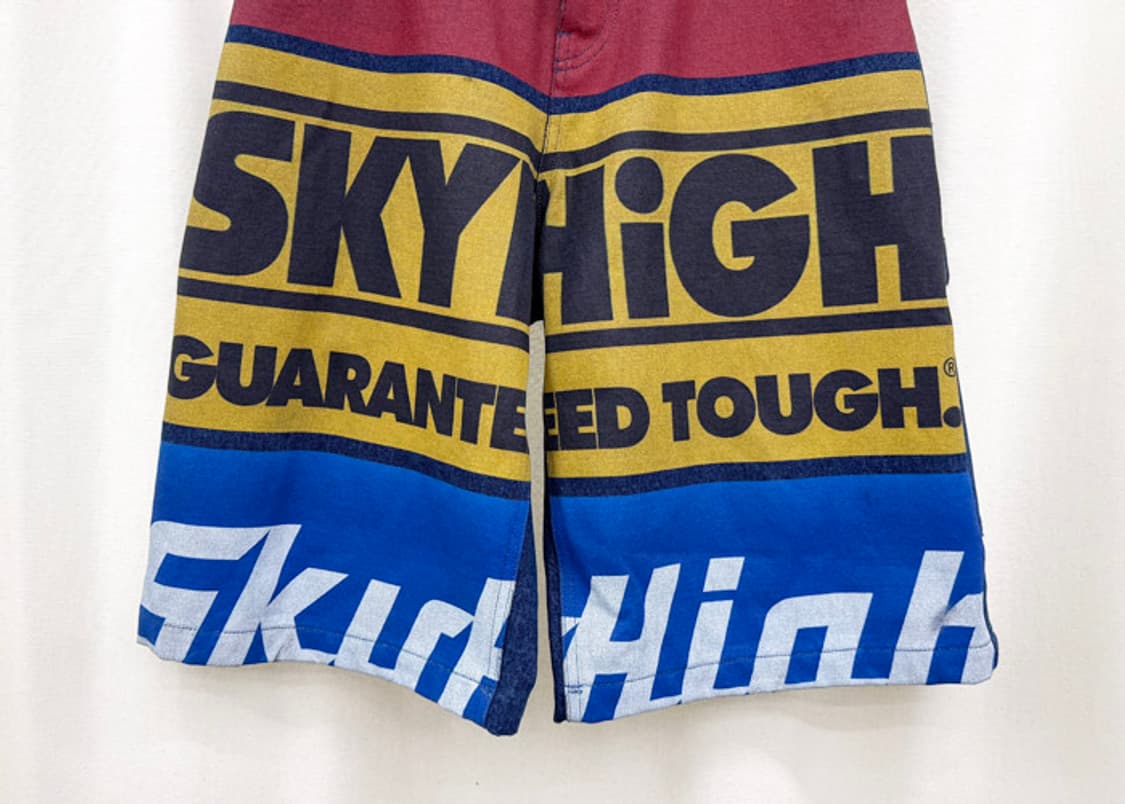 SKY HIGH FARMS 스카이 하이 팜 워크웨어 프린트 데님 쇼츠 상품이미지5