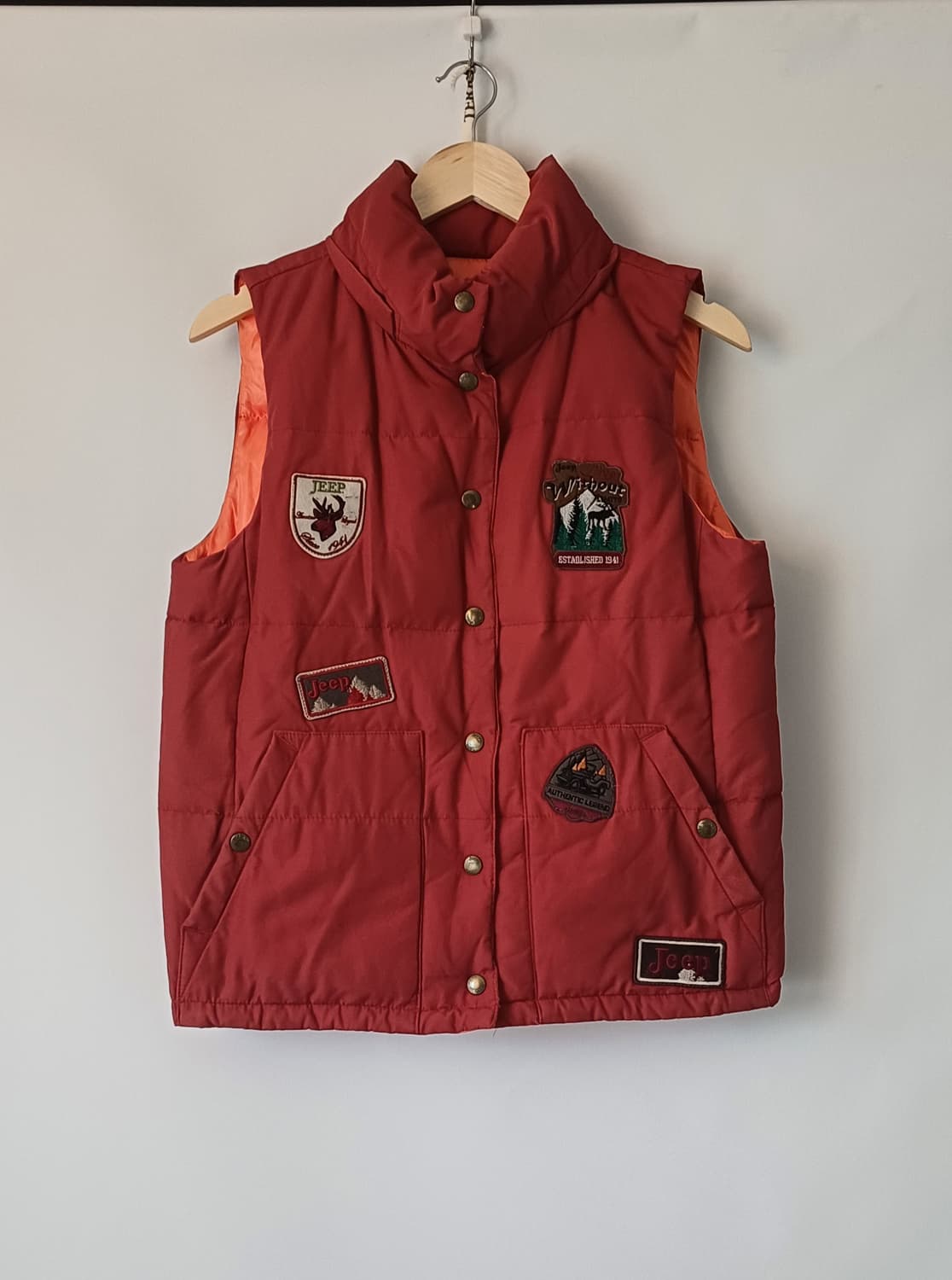 Jeep 지프 리버시블 덕다운 패딩조끼 / M(95) 상품이미지1