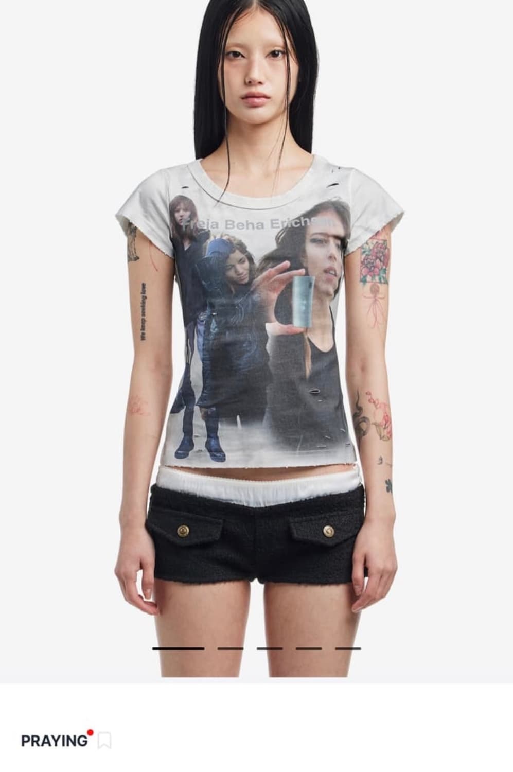 Praying 프레잉 FREJA WOMENS TEE 상품이미지1