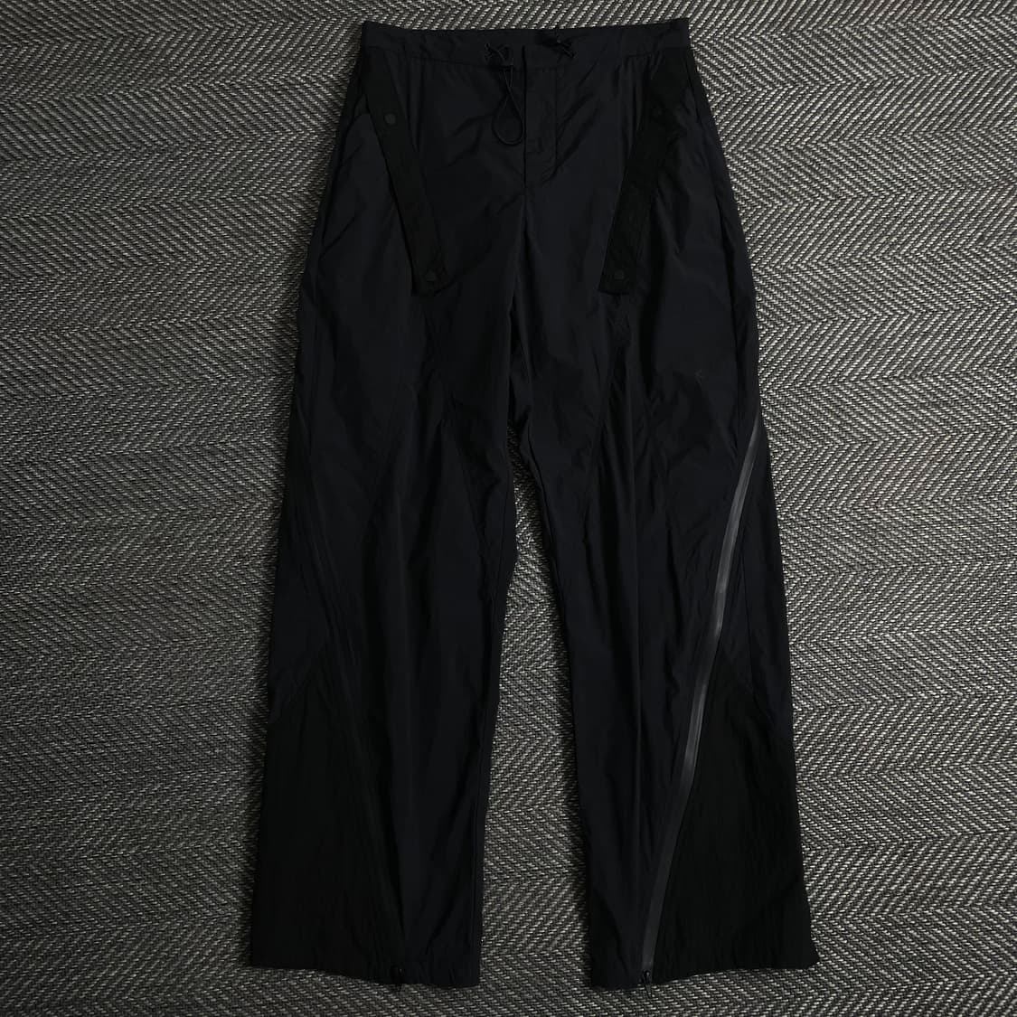 쿠어 유틸리티 지퍼플랩 디테일 팬츠 블랙y 3046 상품이미지2