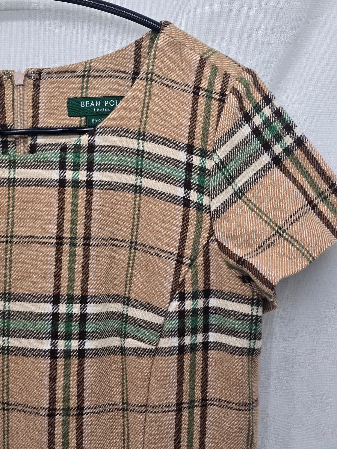 빈폴 체크 원피스 85-95-165 (55)  상품이미지2