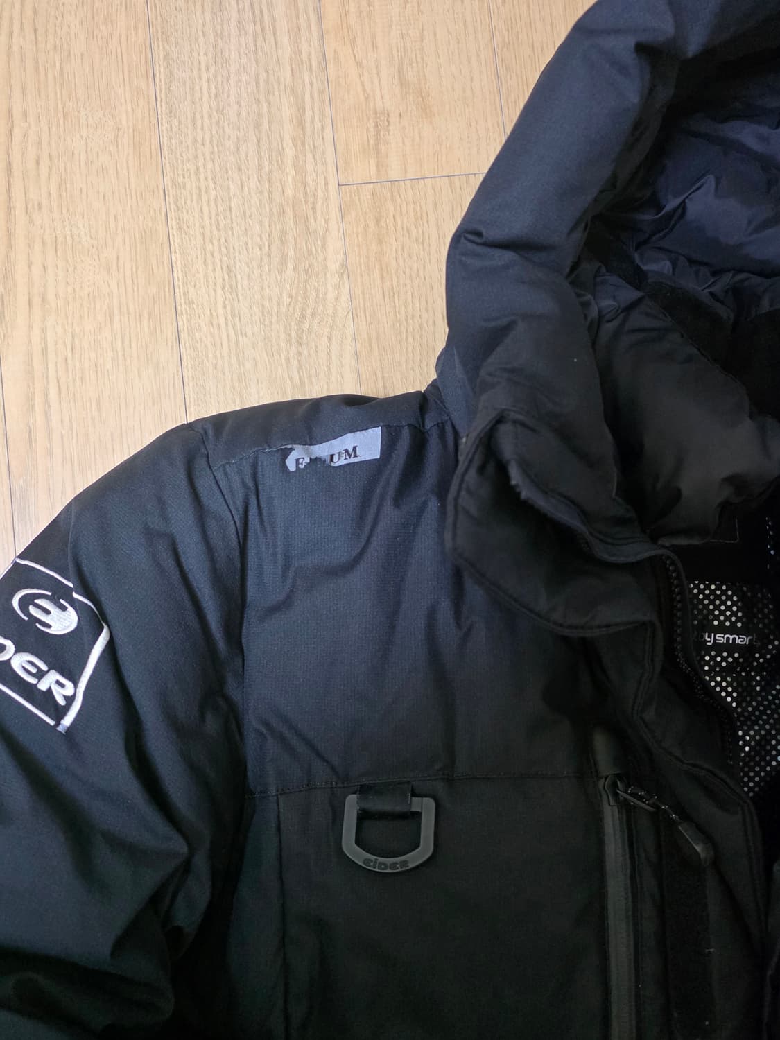 아이더 캄피로 리미티드 롱패딩 95 블랙 상품이미지6