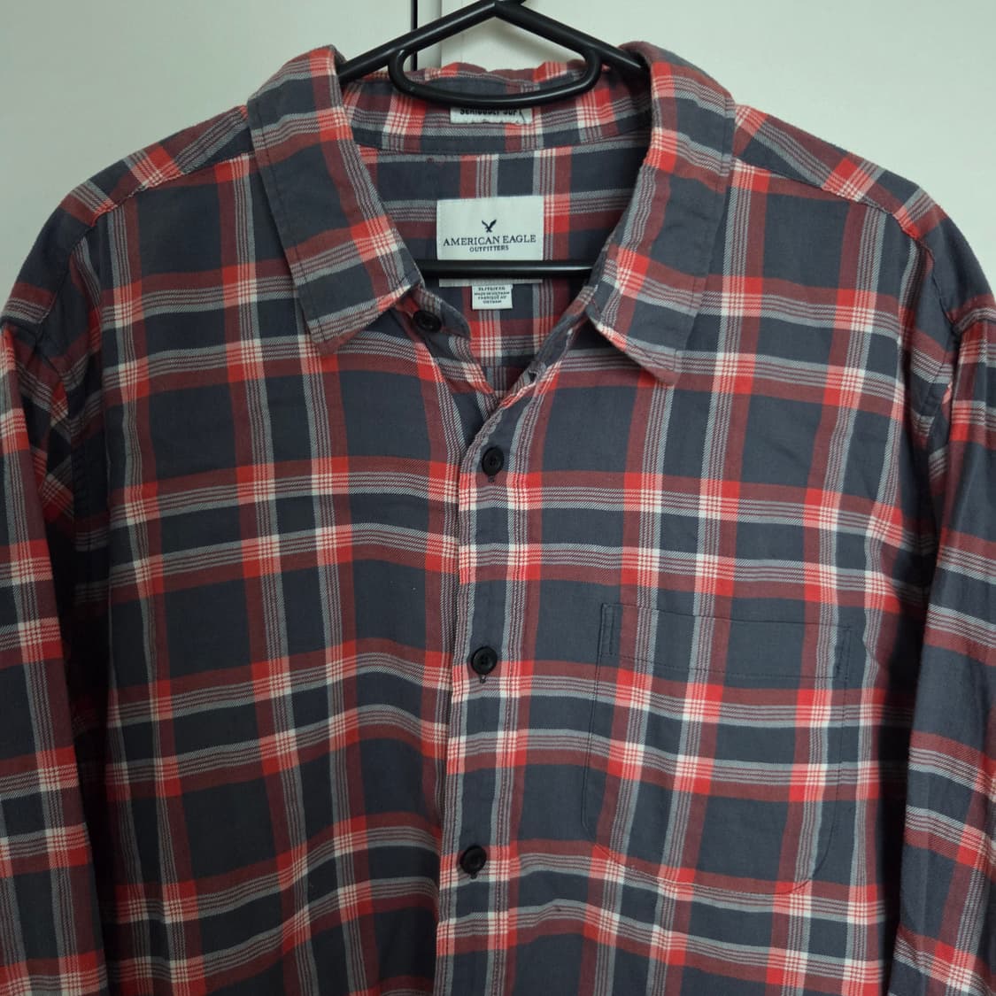 아메리칸 이글 체크 셔츠 XL(105) 상품이미지2