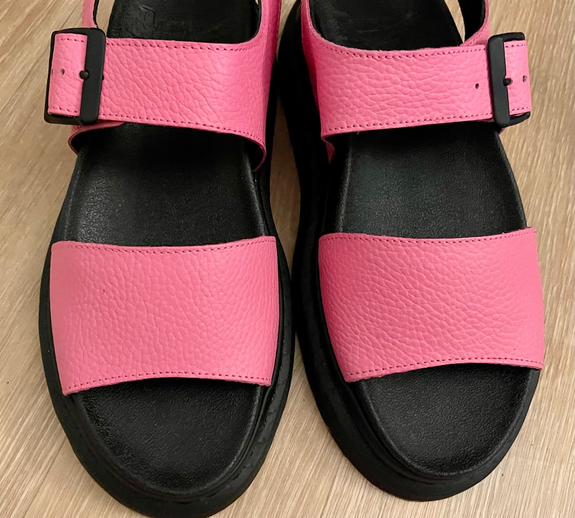 새상품/Dr.Martens 닥터마틴 로미(ROMI) 샌들 소프트 핑크  상품이미지2