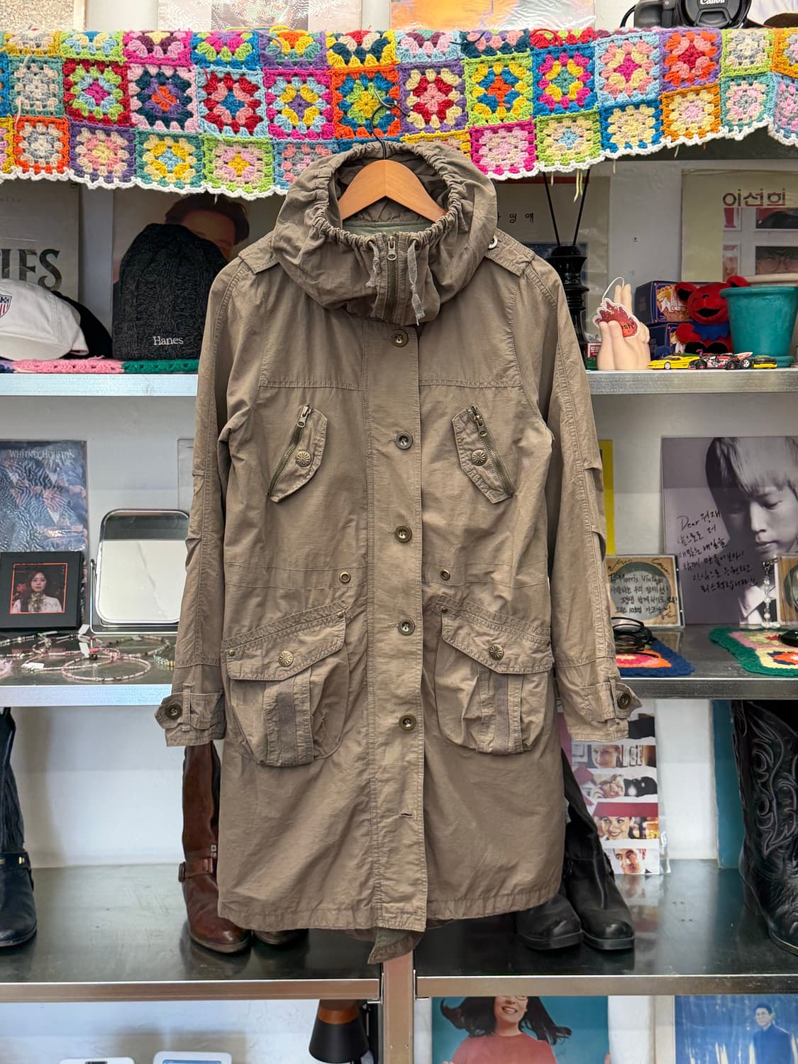 Military Hooded Long Parka 상품이미지2