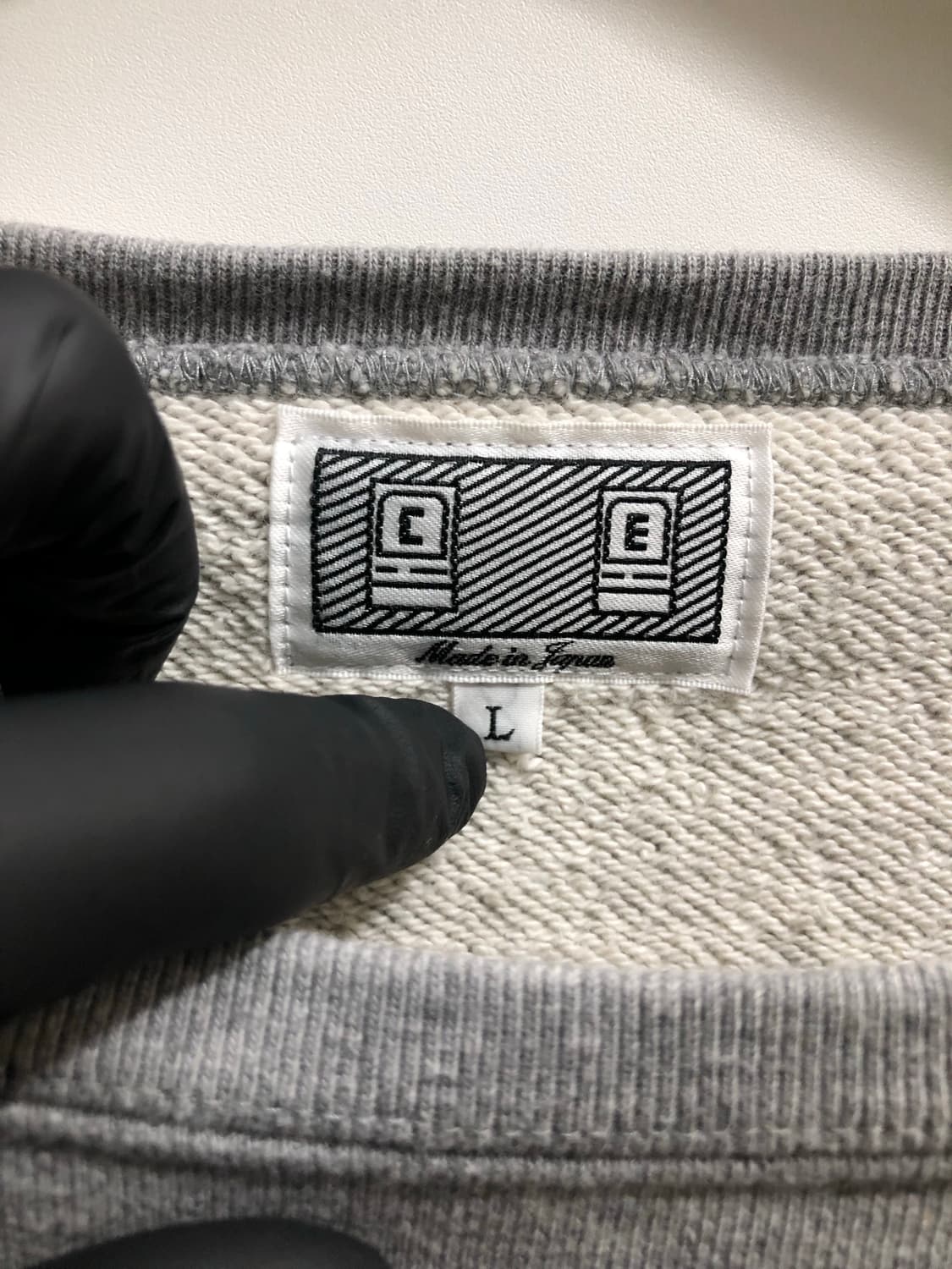 [L] 카브엠트 루즈핏 크루넥 스웻셔츠 상품이미지4