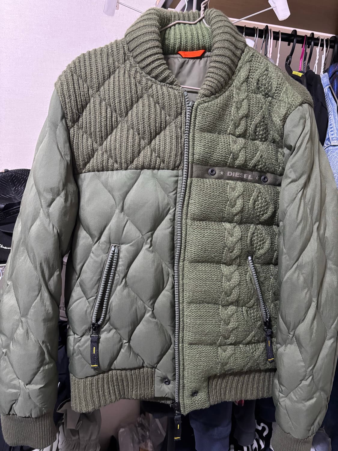 디젤 바이커 패딩 상품이미지1