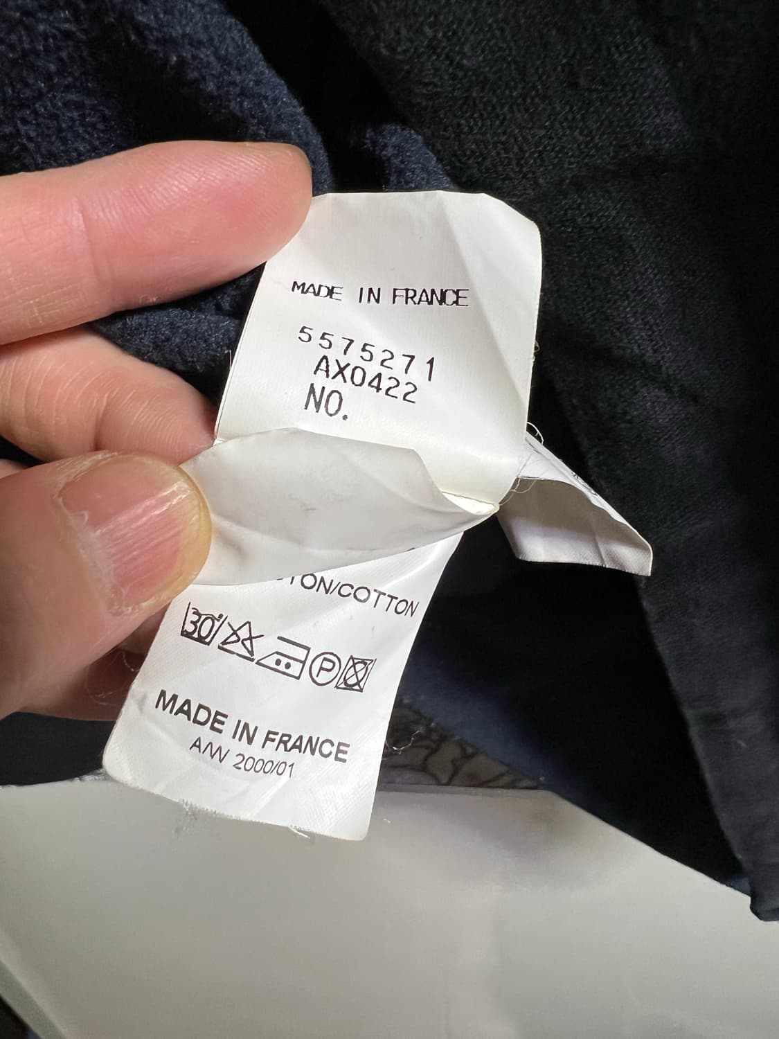 AW2000/2001 크리스토퍼 르메르 풀오버 집업 상품이미지8