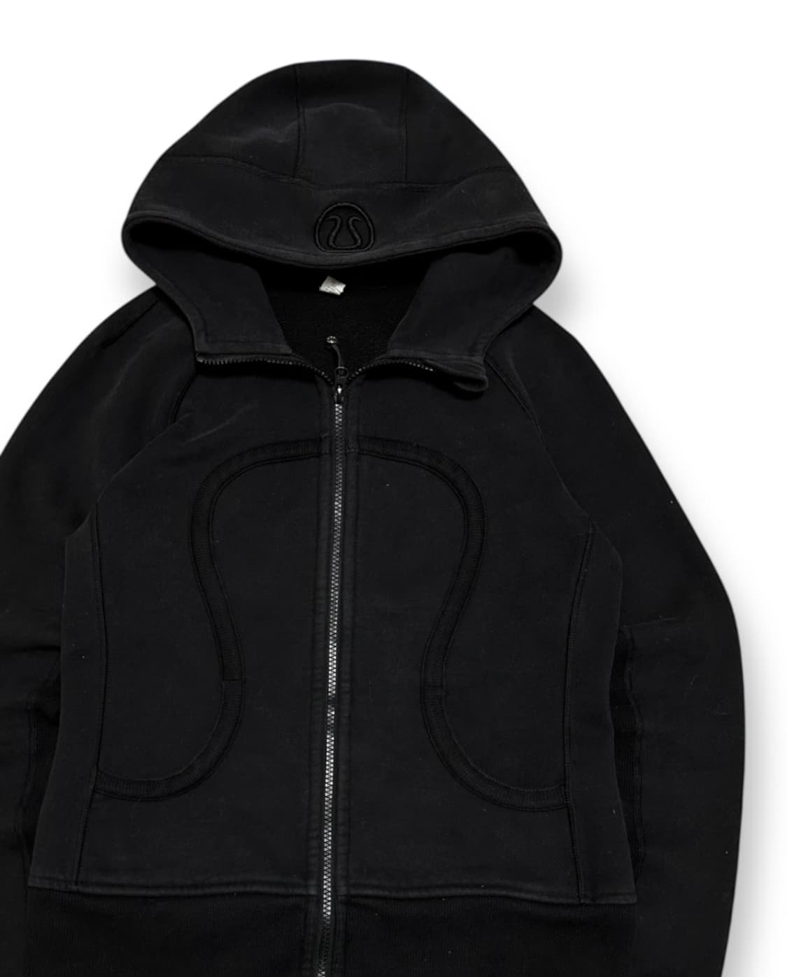 룰루레몬 블랙 후드집업 상품이미지2