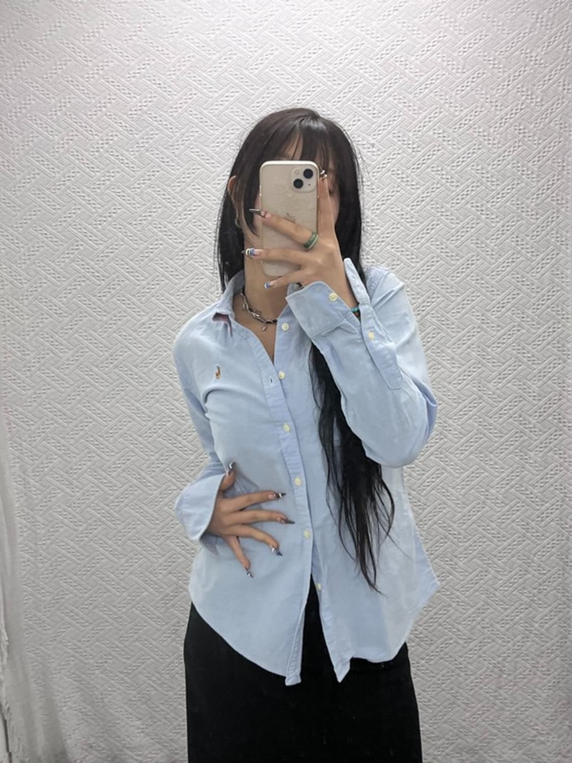 폴로 랄프로렌 멀티포니 슬림핏 옥스포드 셔츠 90 C06055 상품이미지1