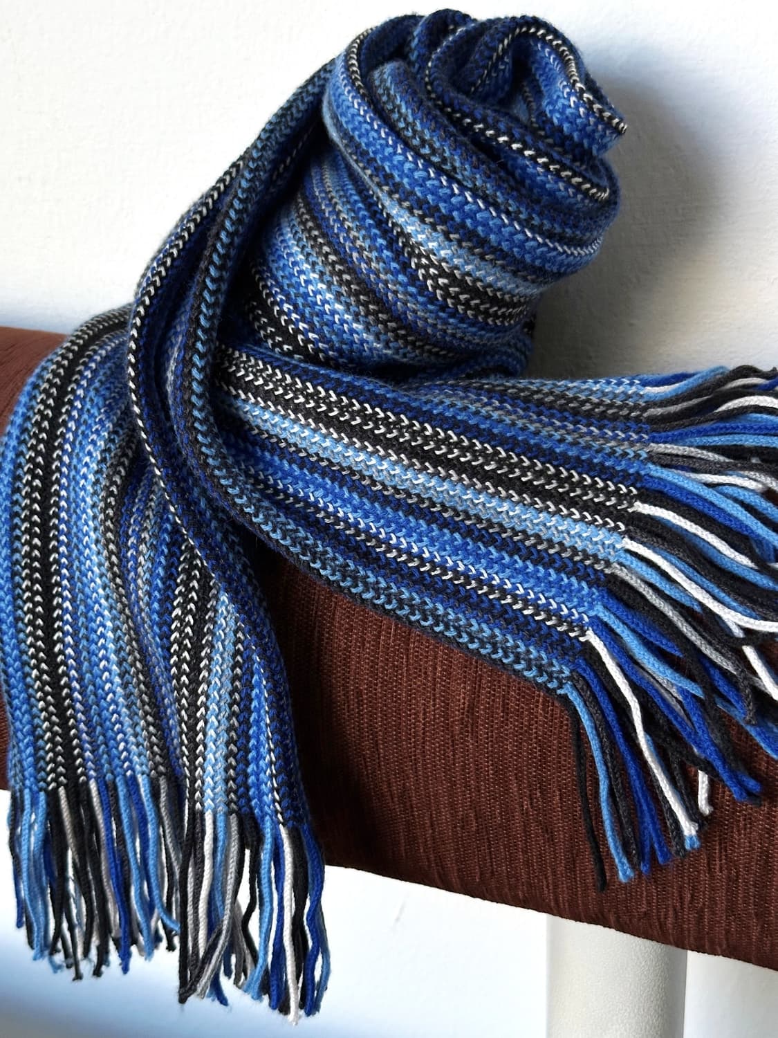 Multi stripe knit muffler 상품이미지2