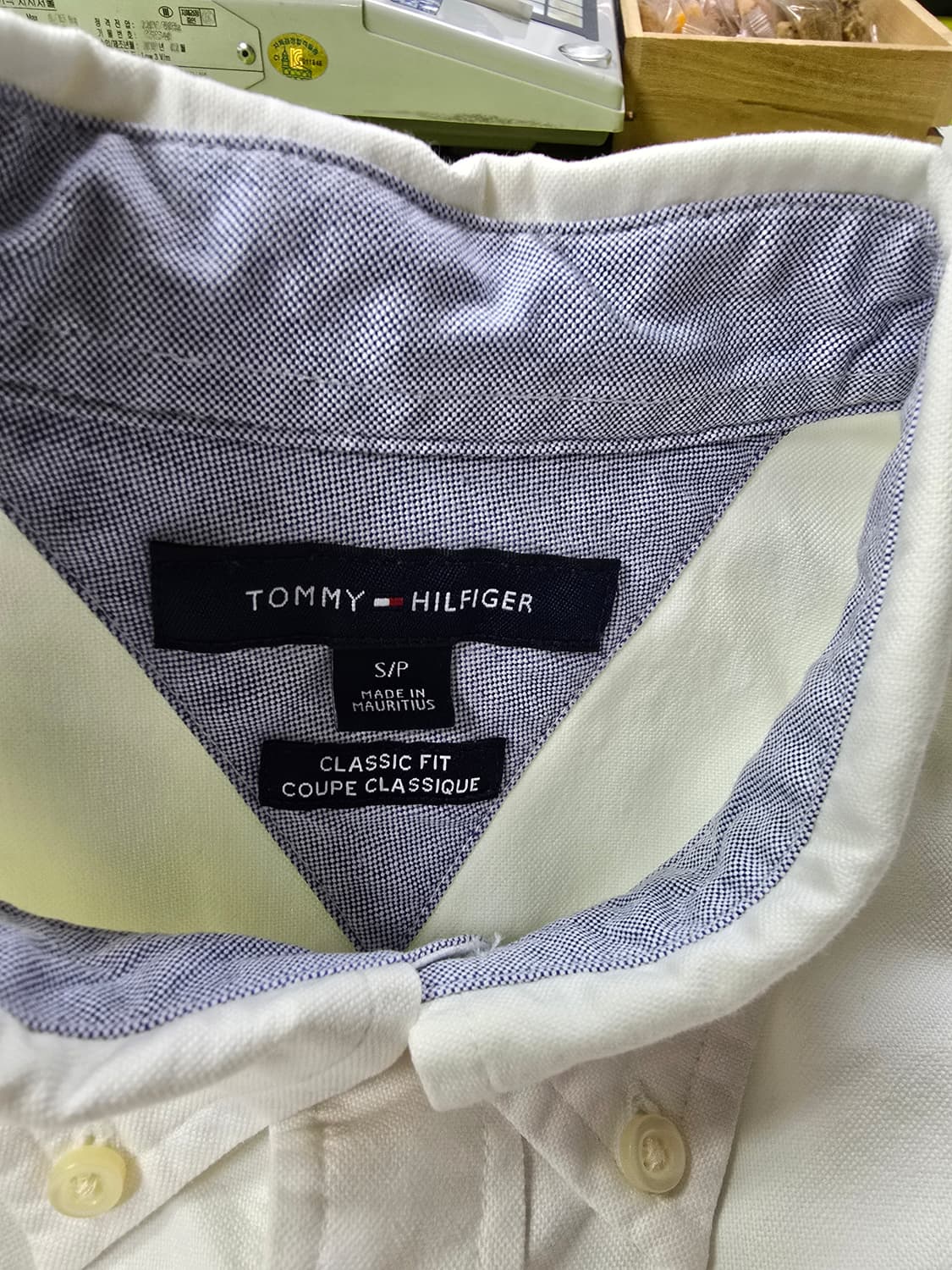 타미힐피거 화이트 옥스포드 셔츠 (1211) 상품이미지3