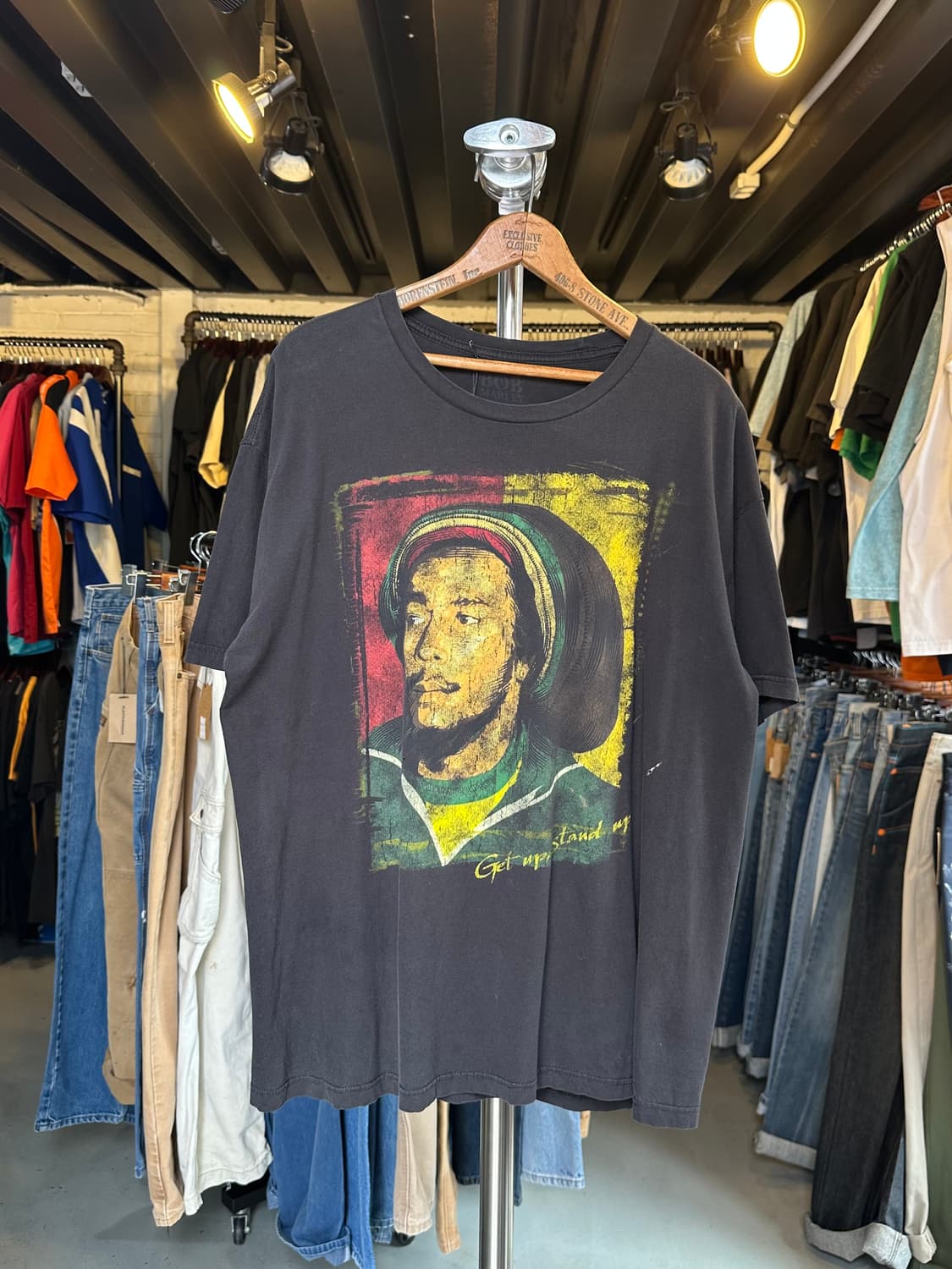 밥말리 프린팅 티셔츠 상품이미지1