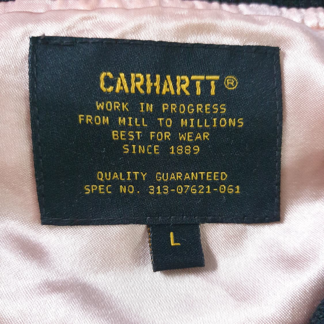 [무료배송] CARHARTT 타이거 자수 봄버 자켓 상품이미지2
