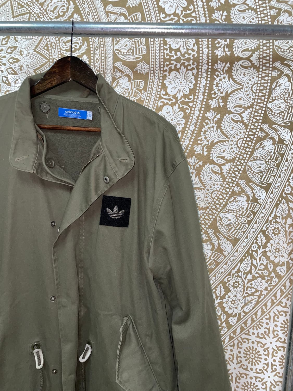 아디다스 내피 기모 파이어버드 야상점퍼  상품이미지4