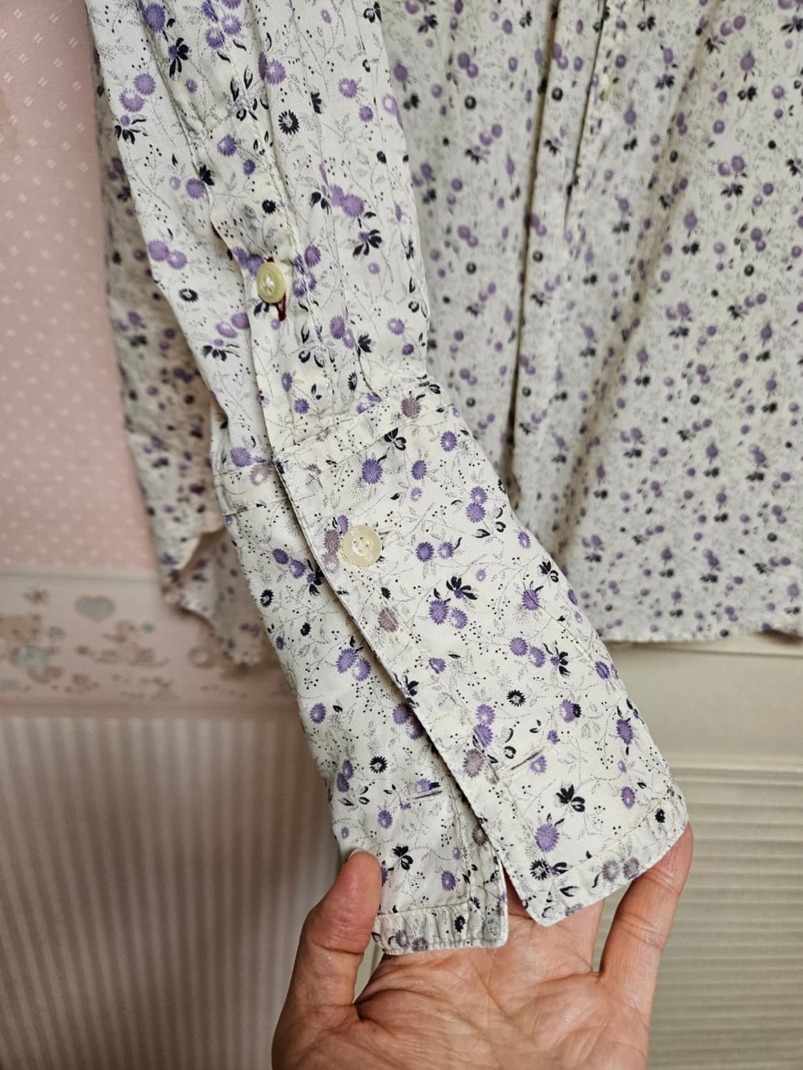 [명품] 폴 스미스. 잔꽃무늬 플라워 셔츠 상품이미지5