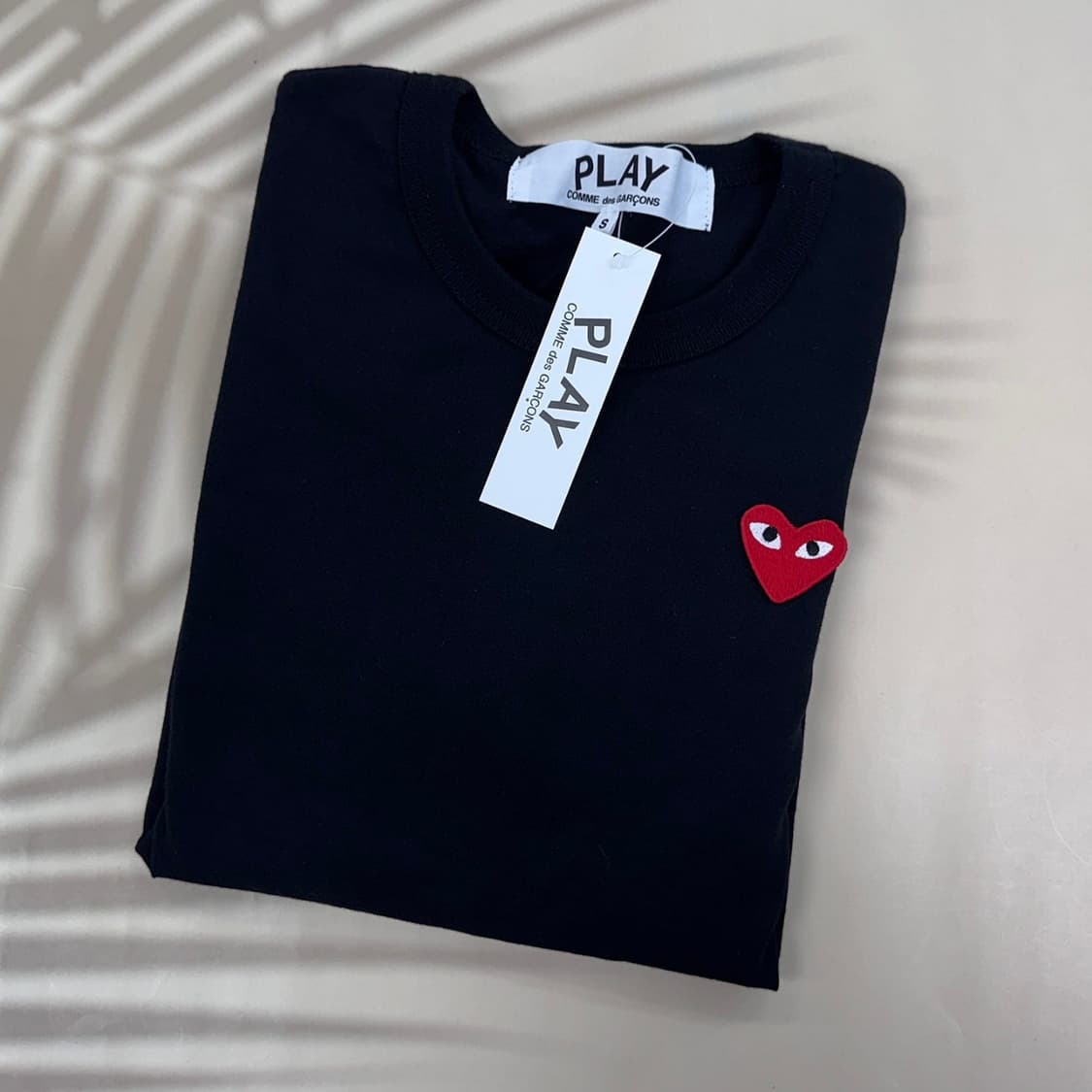 (정품 무료배송)꼼데 레드와펜 롱슬리브 상품이미지4