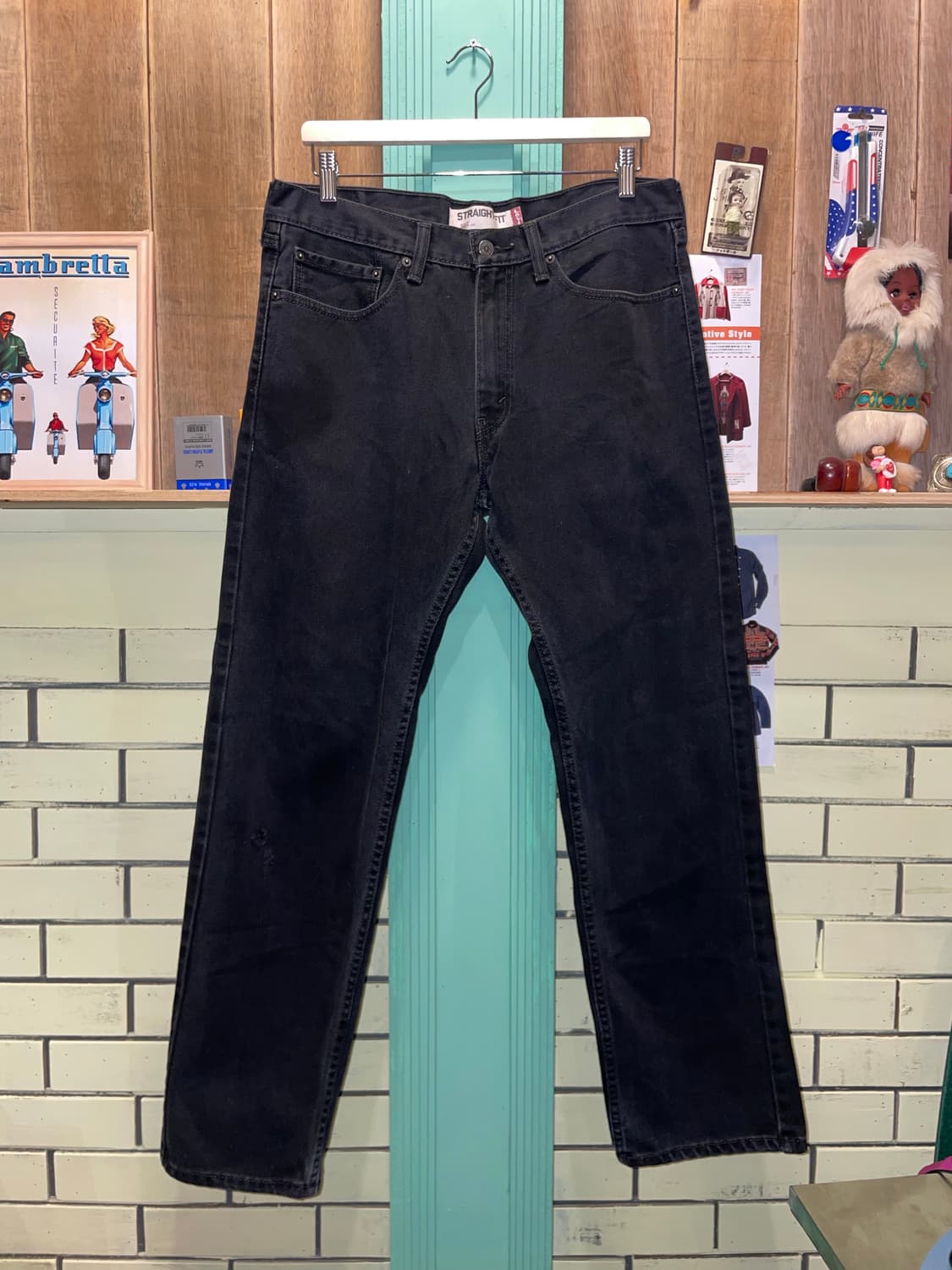 00’s Levi’s 505 Black Denim Pants  상품이미지1