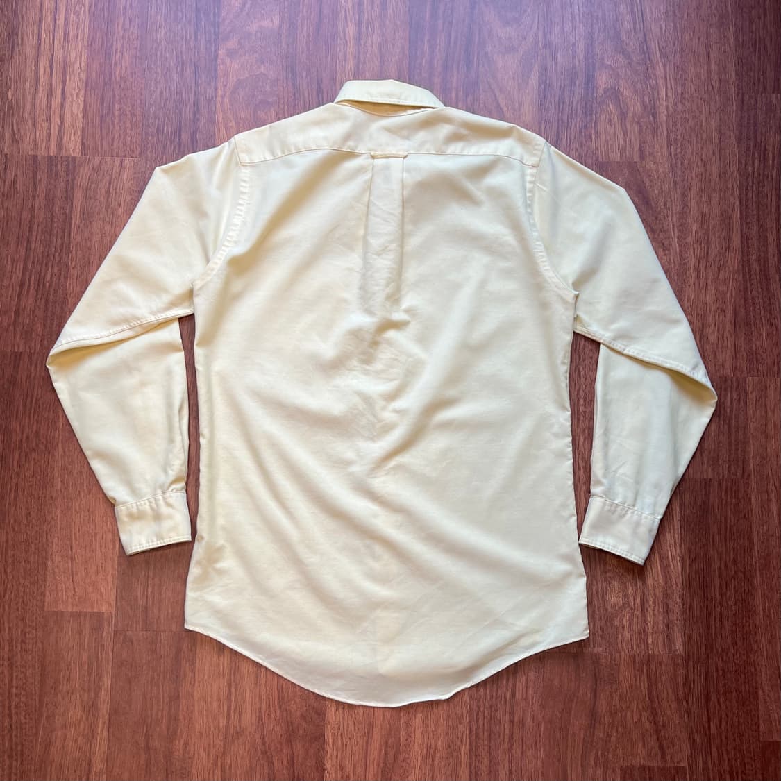 LANDS END USA 옐로우 옥스포드 셔츠 상품이미지6