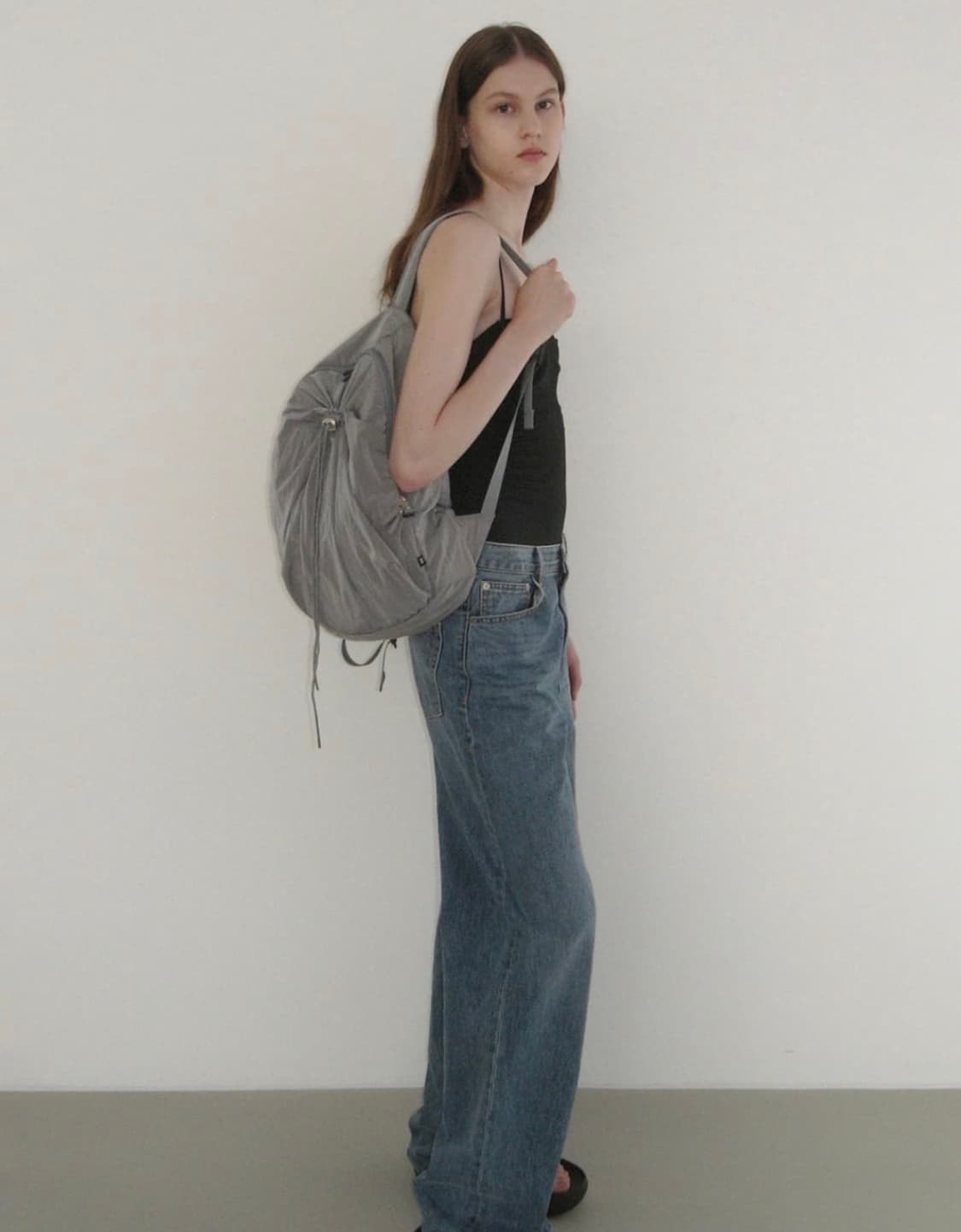 로우클래식 스트링 백팩 상품이미지2