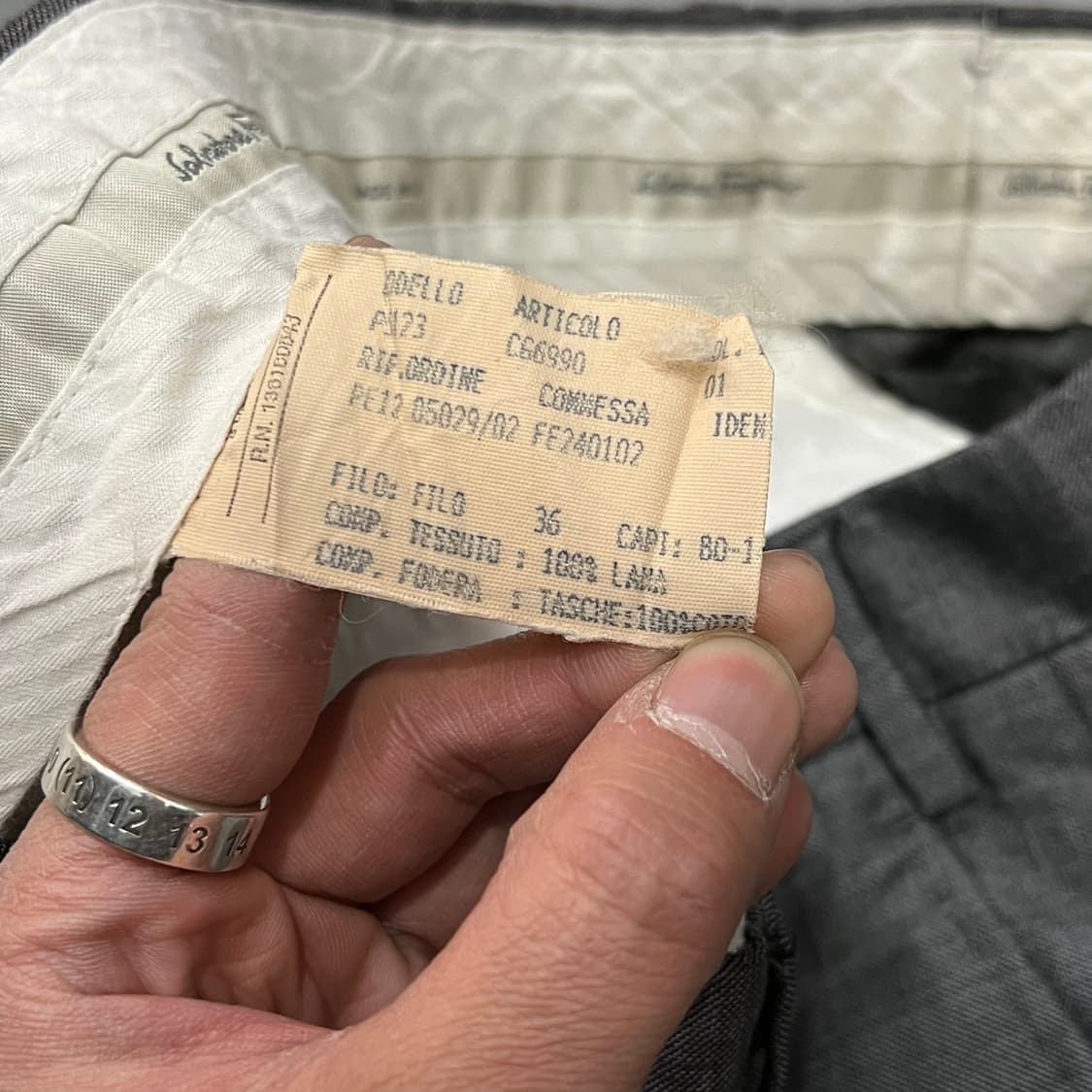  살바토레페레가모 슬랙스 y15144 상품이미지6