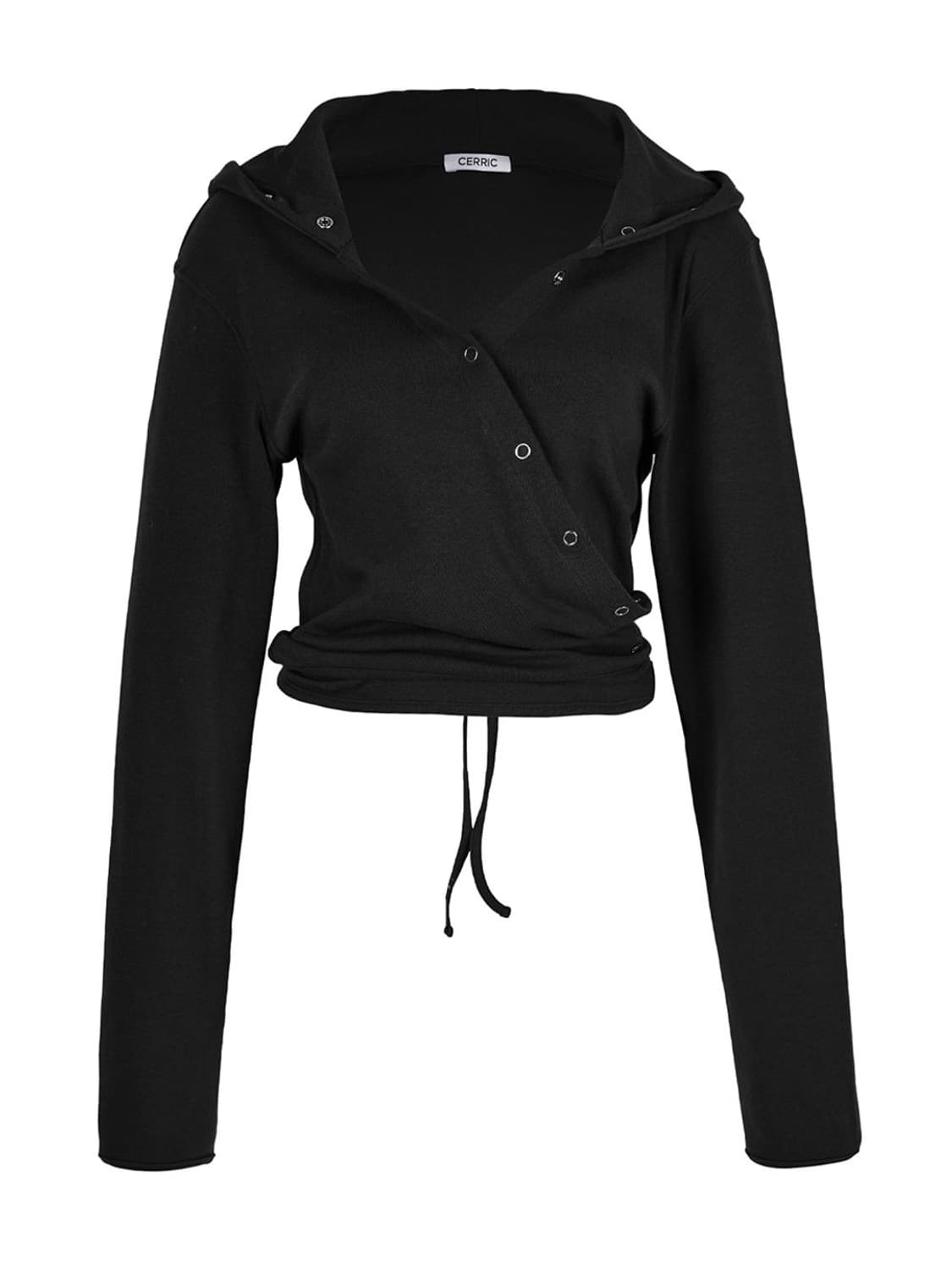 세릭 랩 후드 가디건 상품이미지1