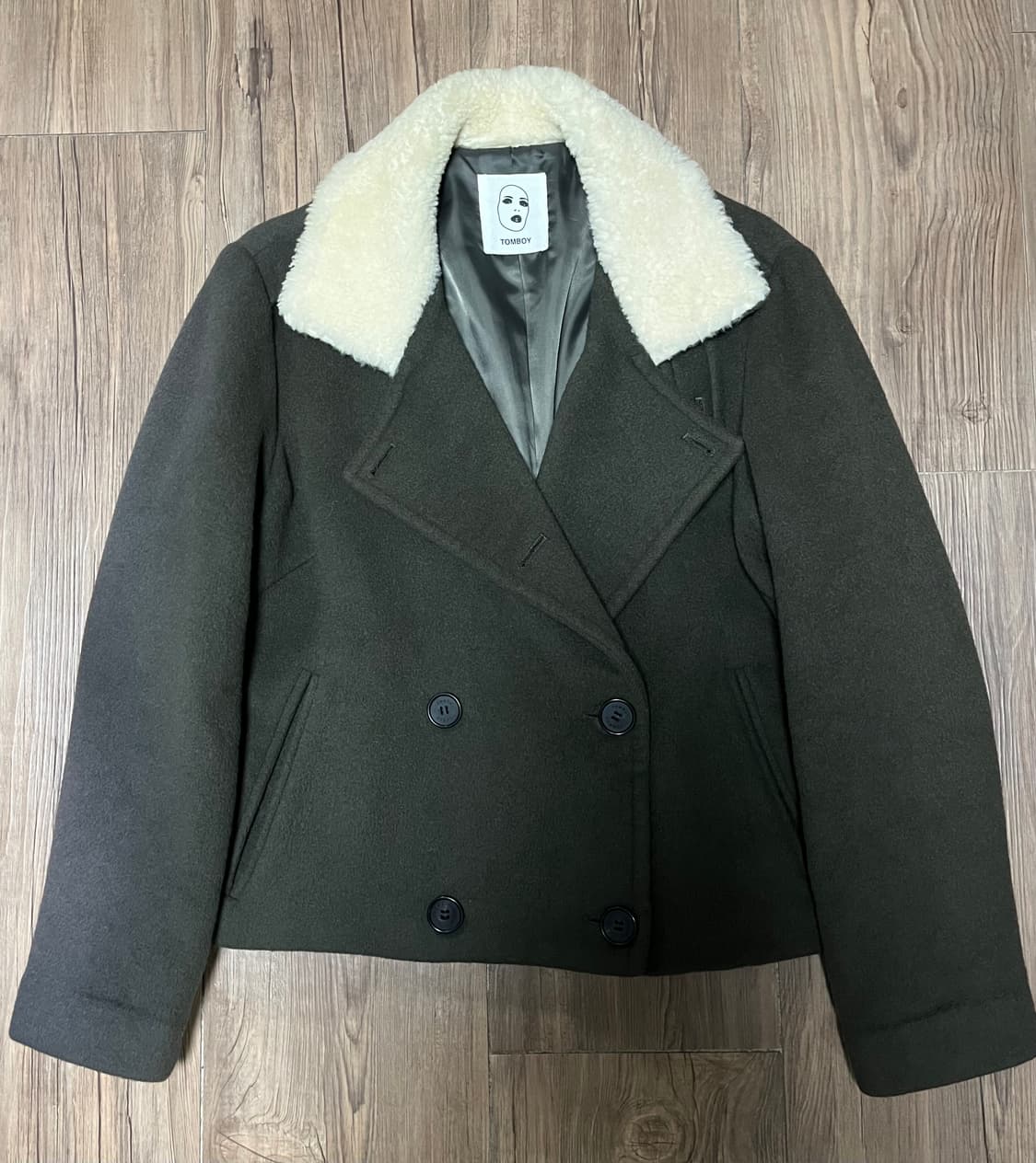 [Studio Tomboy]스튜디오톰보이 브라운 숏코트 상품이미지2