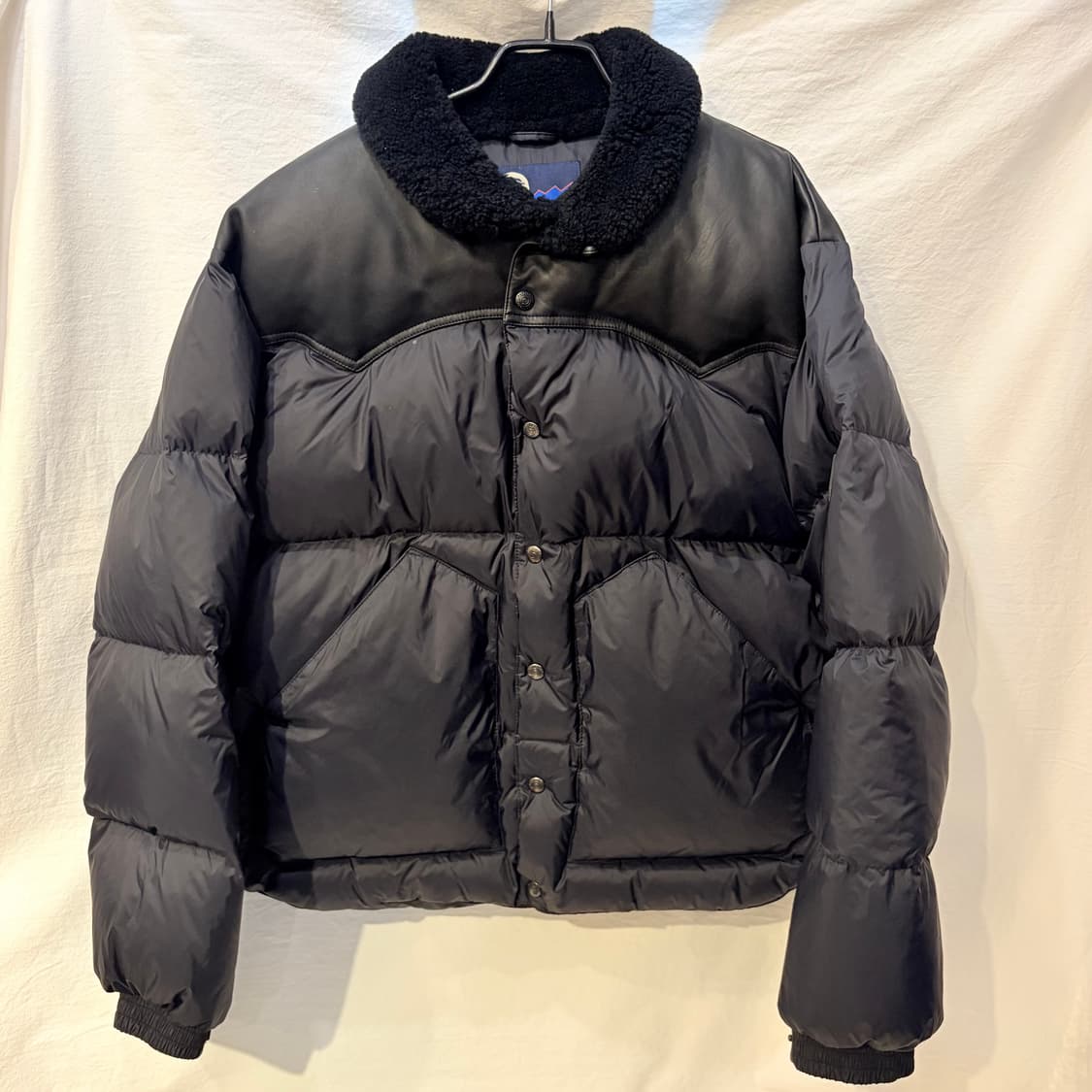 펜필드 락울 덕다운 패딩 점퍼 블랙XL 상품이미지1