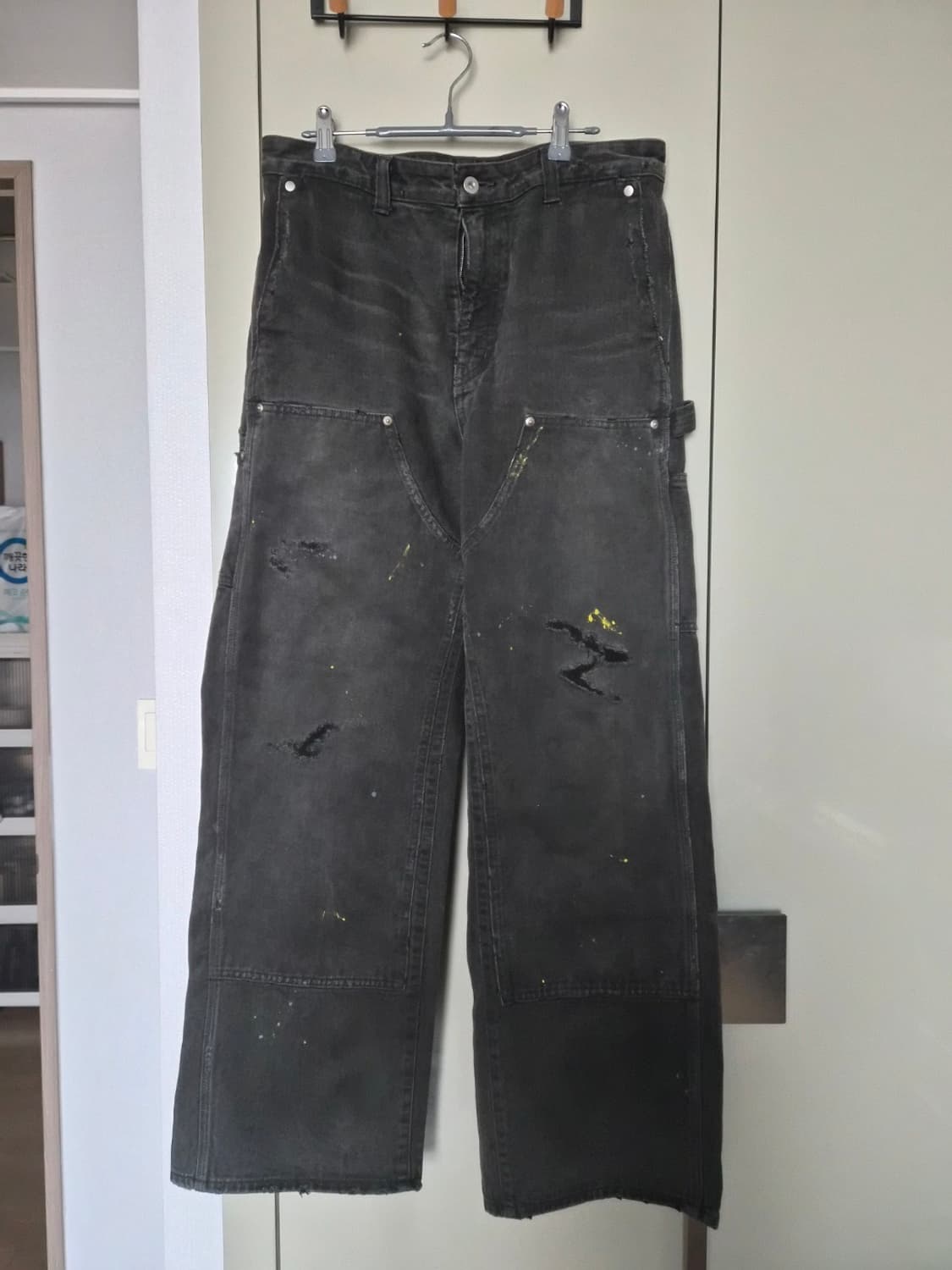 Vuja de 부자데 디스트로이드 더블니 팬츠 상품이미지2