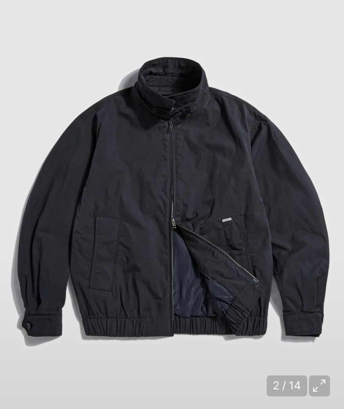에스피오나지 헤링턴 블루종 자켓 다크네이비 XL 상품이미지2