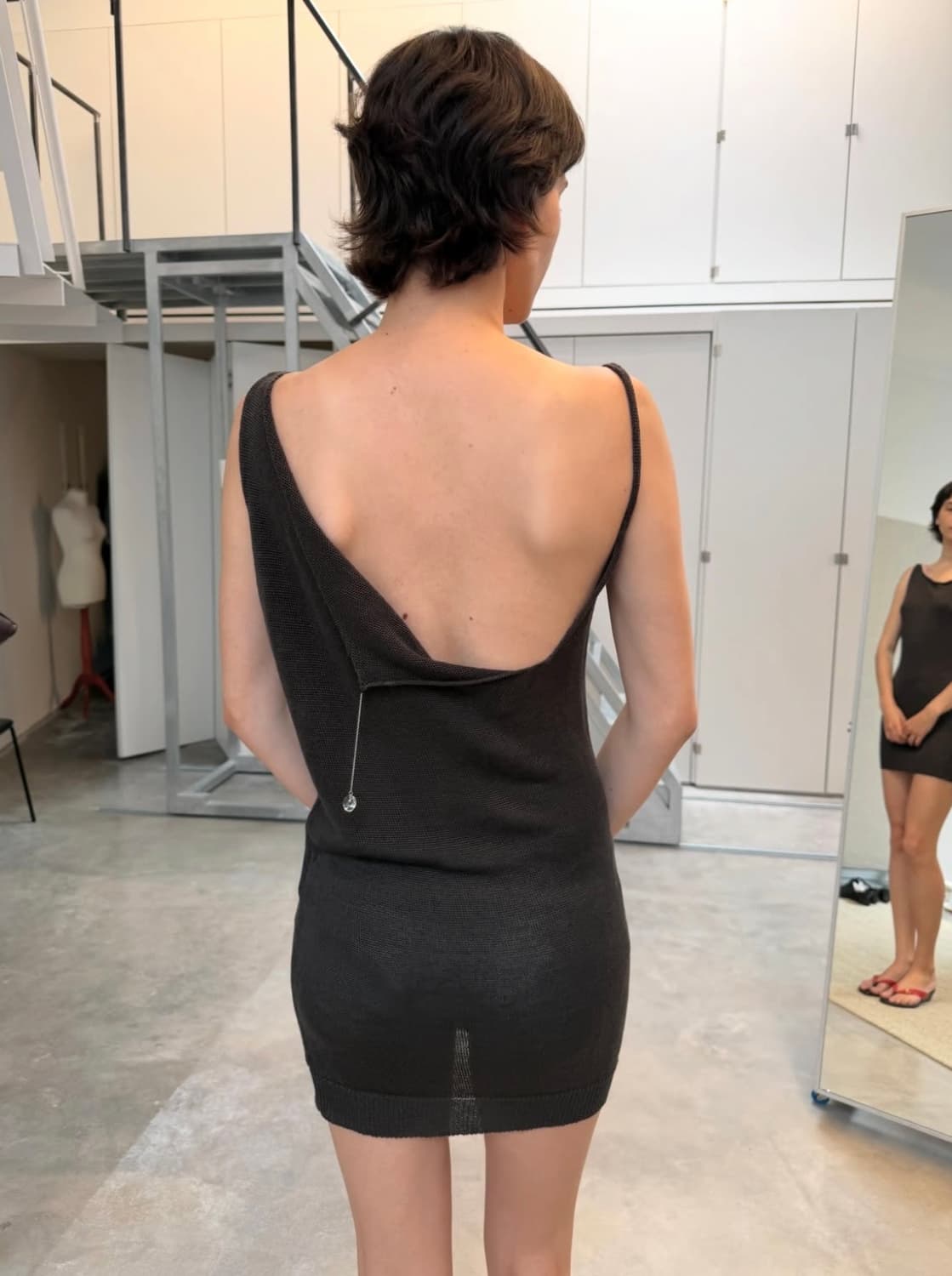[S,M]팔로마울 Long Lotti 드레스/브라운 상품이미지2