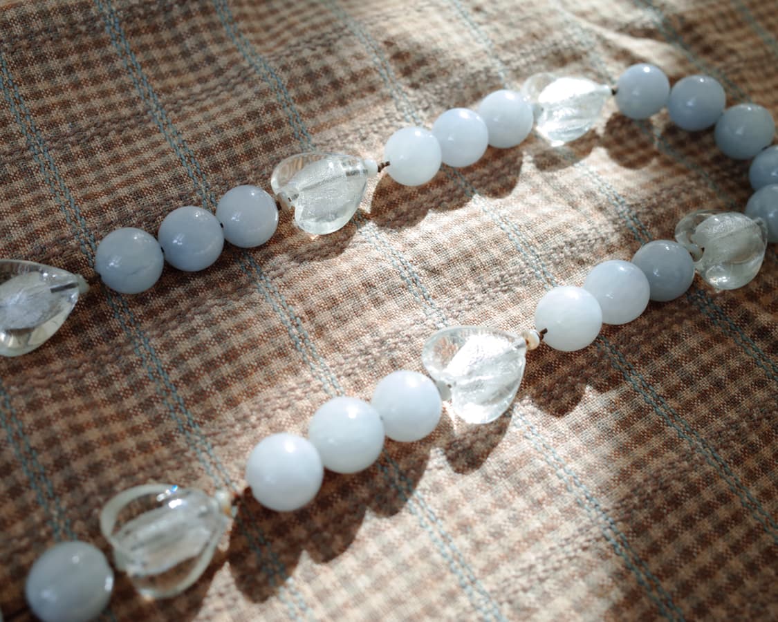 pale candy heart necklace 상품이미지10