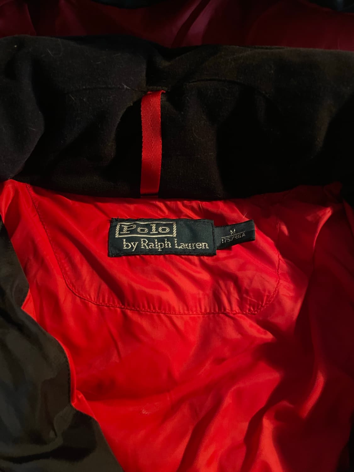 폴로 랄프로렌 빅포니 USA 성조기 패딩 블랙 상품이미지3