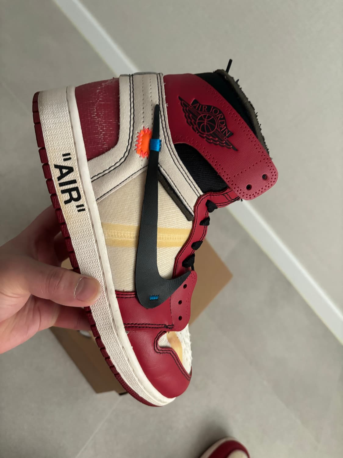 나이키 조던1 오프화이트 시카고 상품이미지4