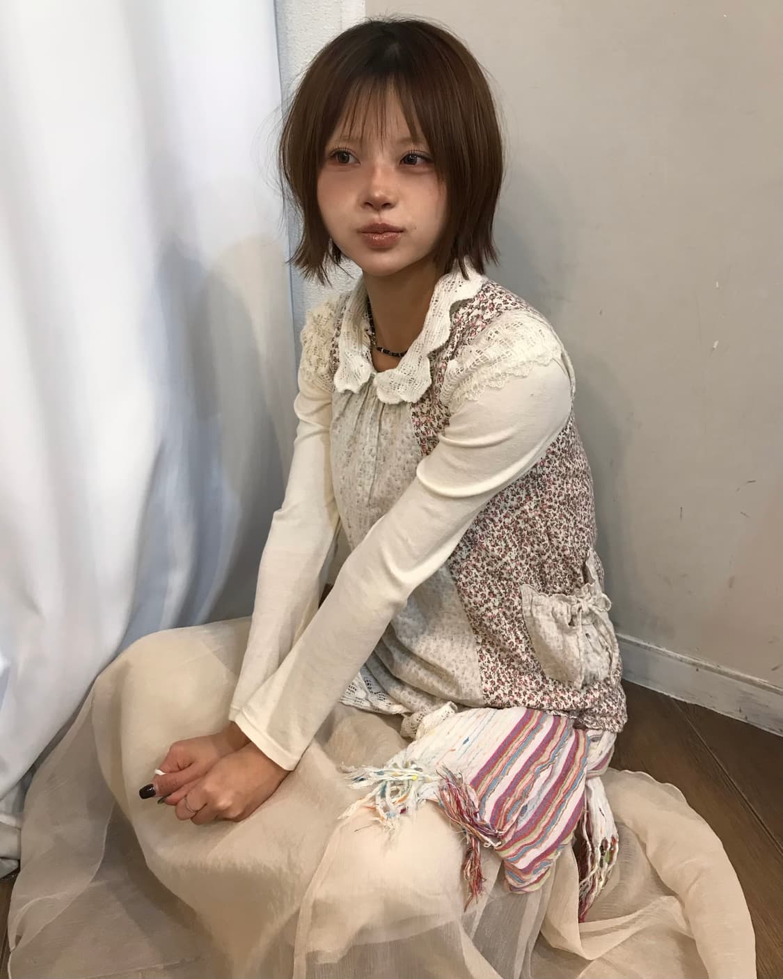 No. 잔꽃 레이스  하구미 Set  상품이미지1