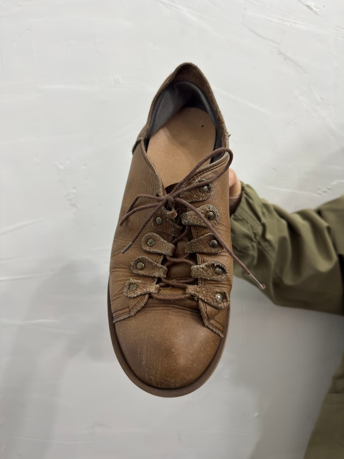 brown vintage leather shoes 상품이미지1