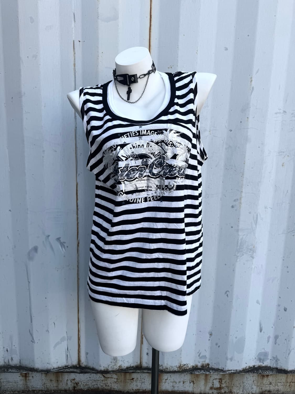 Stripe sleeveless 상품이미지1