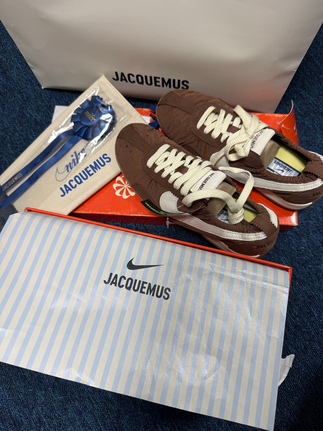 자크뮈스 x 나이키 문 슈 sp 파우나 브라운 캐시미어 245 상품이미지1