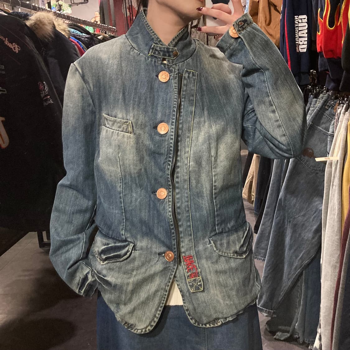 [IM]  테이크 투 데님 워싱 자켓 연청 상품이미지3