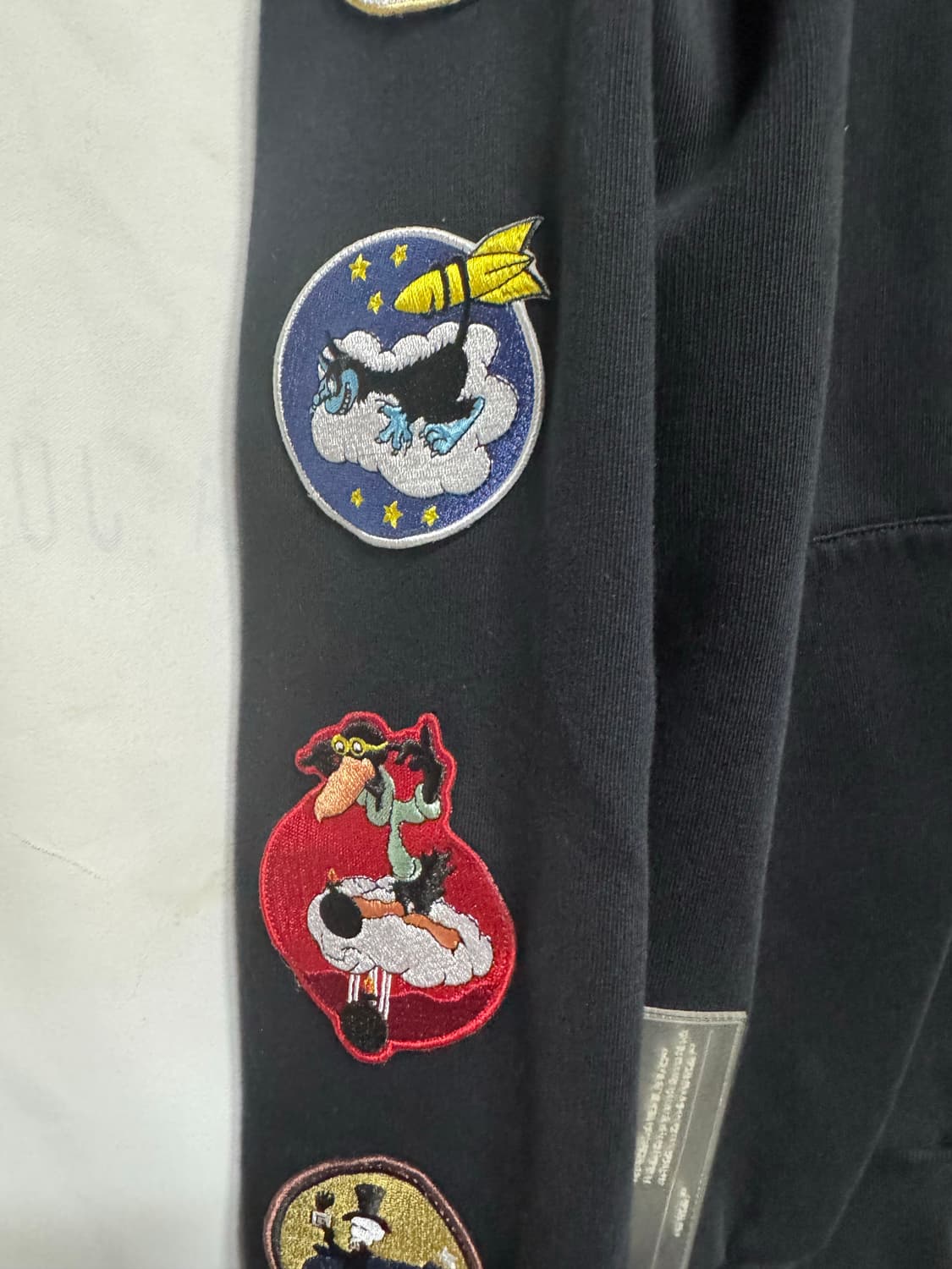 L 오프화이트 멀티패치 후드집업 상품이미지6