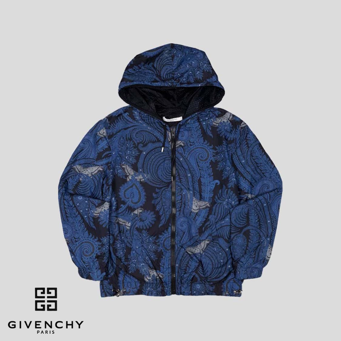 
지방시 15SS 블루 페이즐리패턴 후디 바람막이 상품이미지1