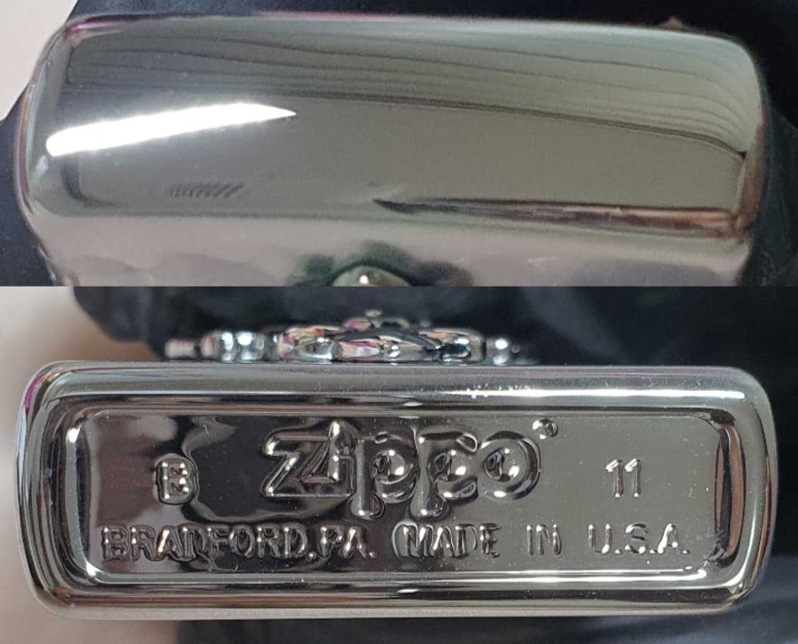 트라이벌 크로스 실버 지포 라이터 TRIBAL Closs EMB 상품이미지7