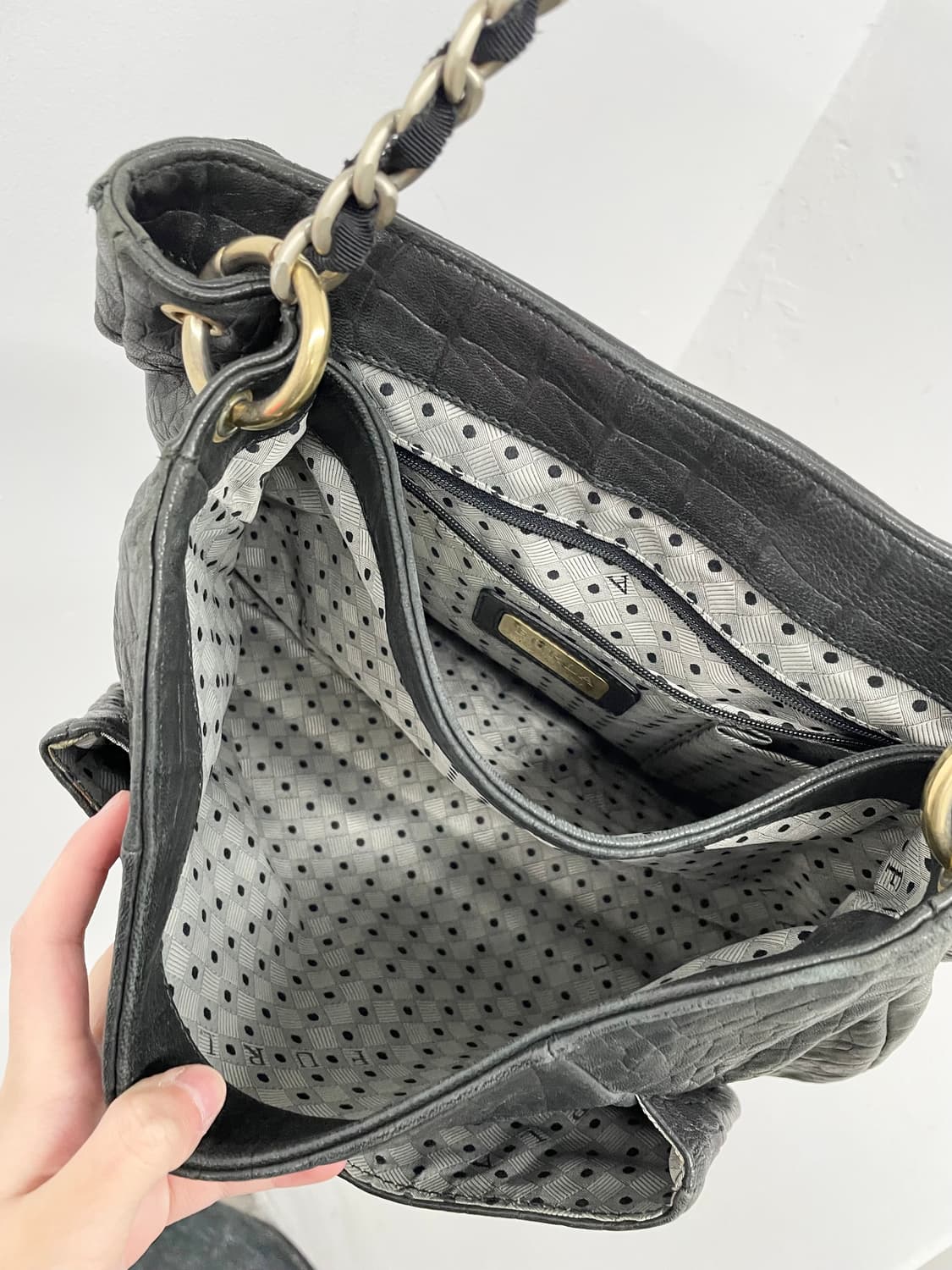 훌라 레더 버클 체인백  상품이미지8