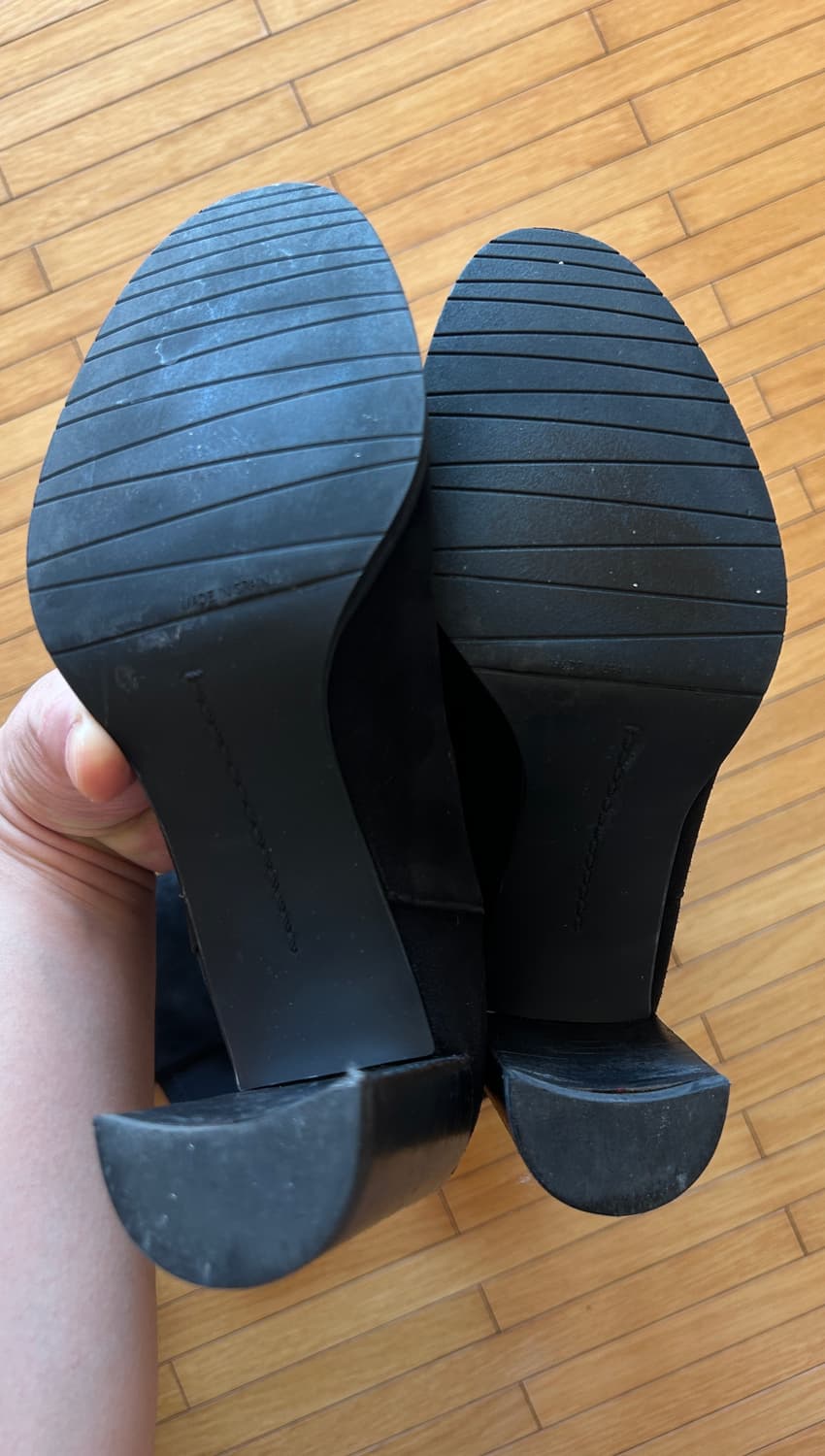 스튜어트 와이츠먼 스웨이드 롱부츠 상품이미지5