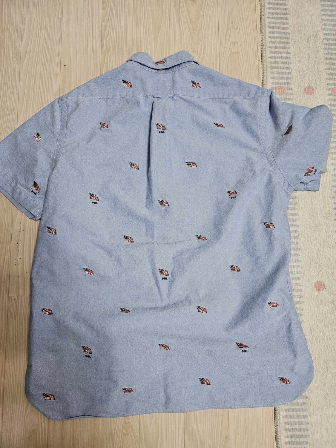 폴로랄프로렌 성조기 자수 반팔셔츠 상품이미지5