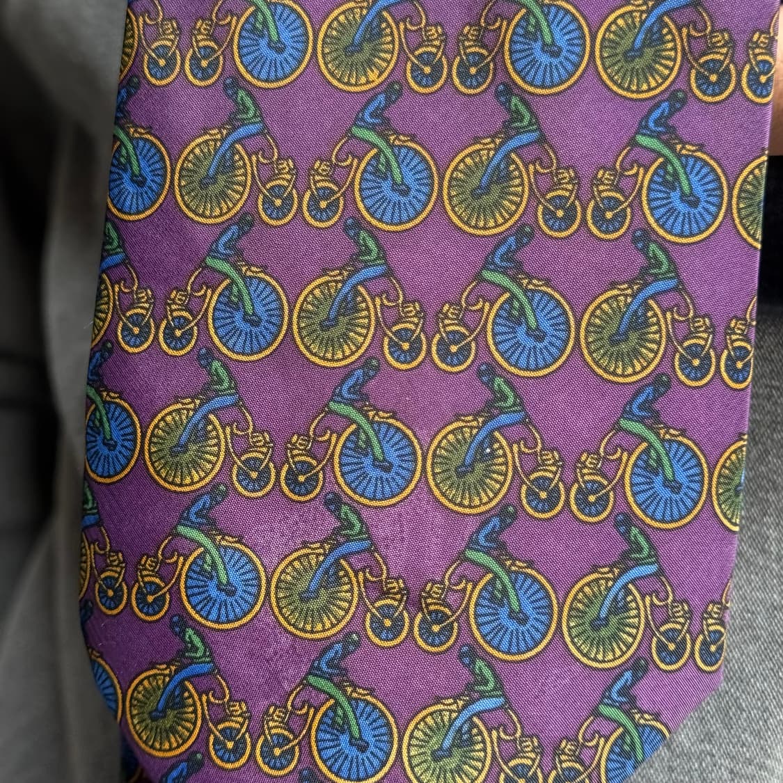 Yorn 벨로시패드 패턴 폴리 타이 상품이미지9