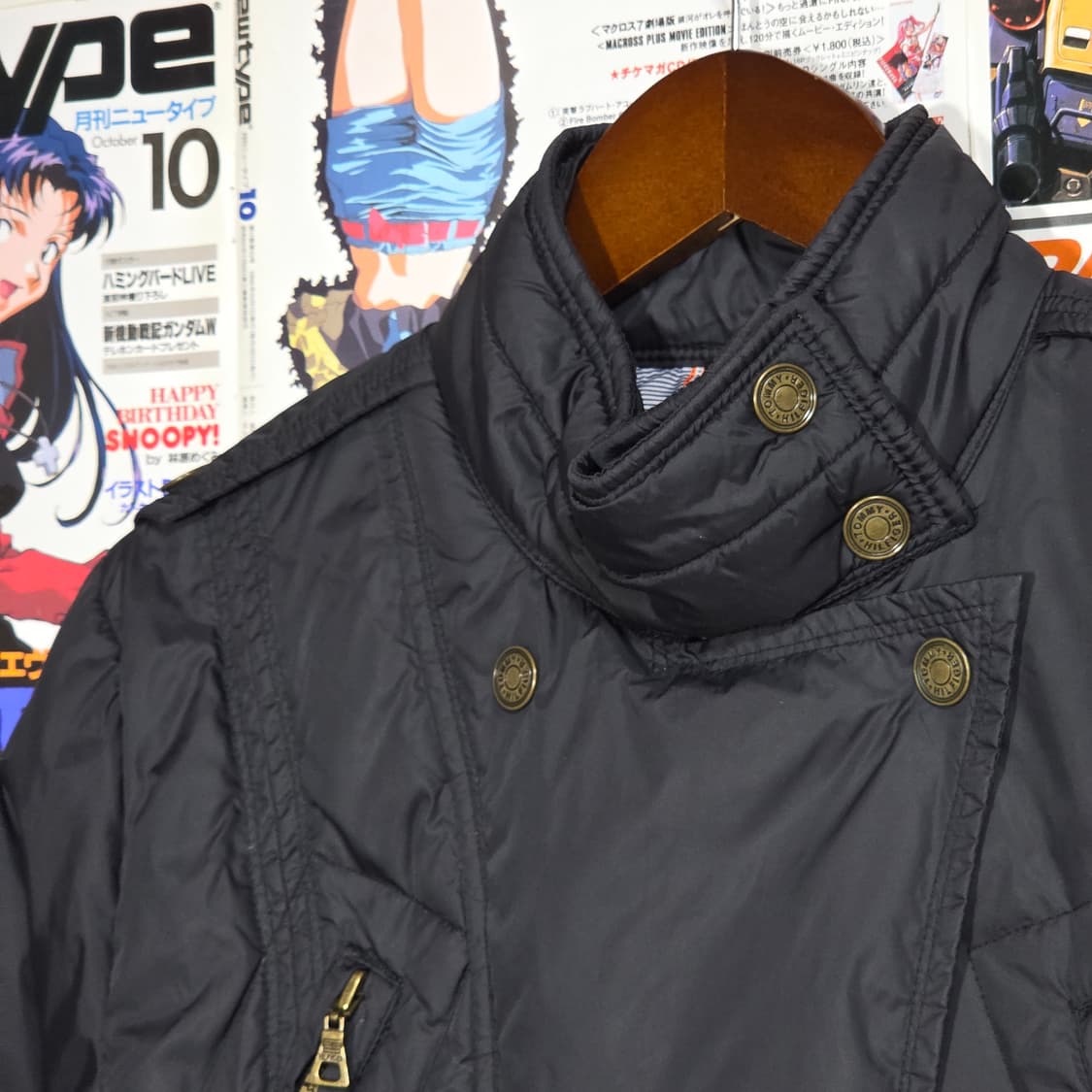 타미힐피거 더블버튼 네이비 덕다운 패딩 필드 자켓 상품이미지3