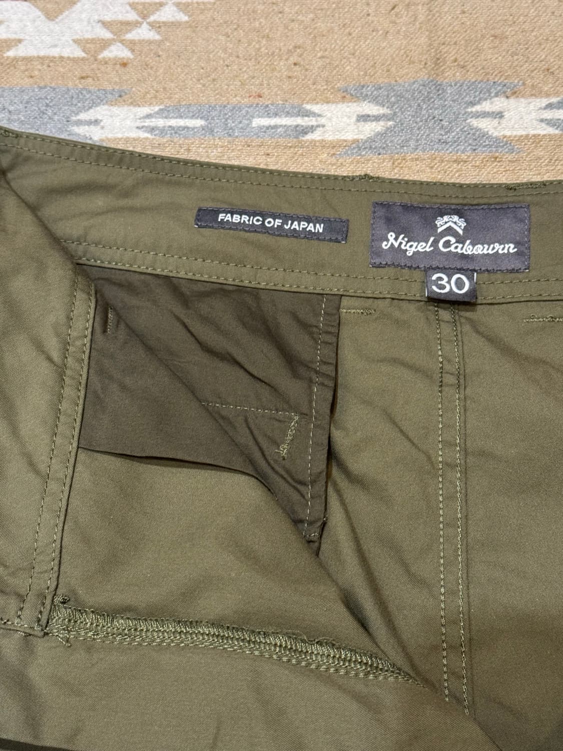 [30] 나이젤 카본 더치 카고 팬츠 올리브  상품이미지3