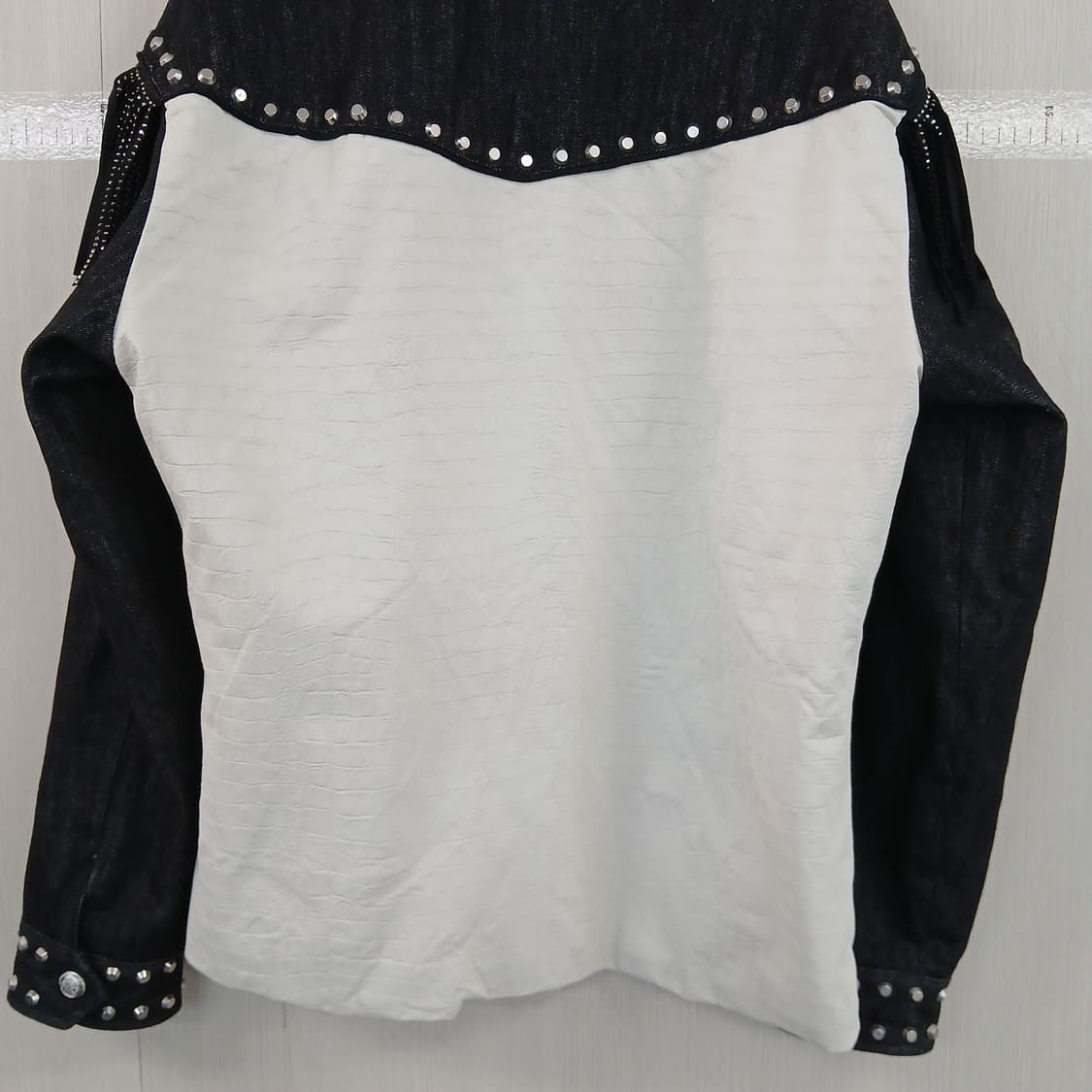 ZINCHOI 블랙 데님 웨스턴 셔츠 상품이미지8